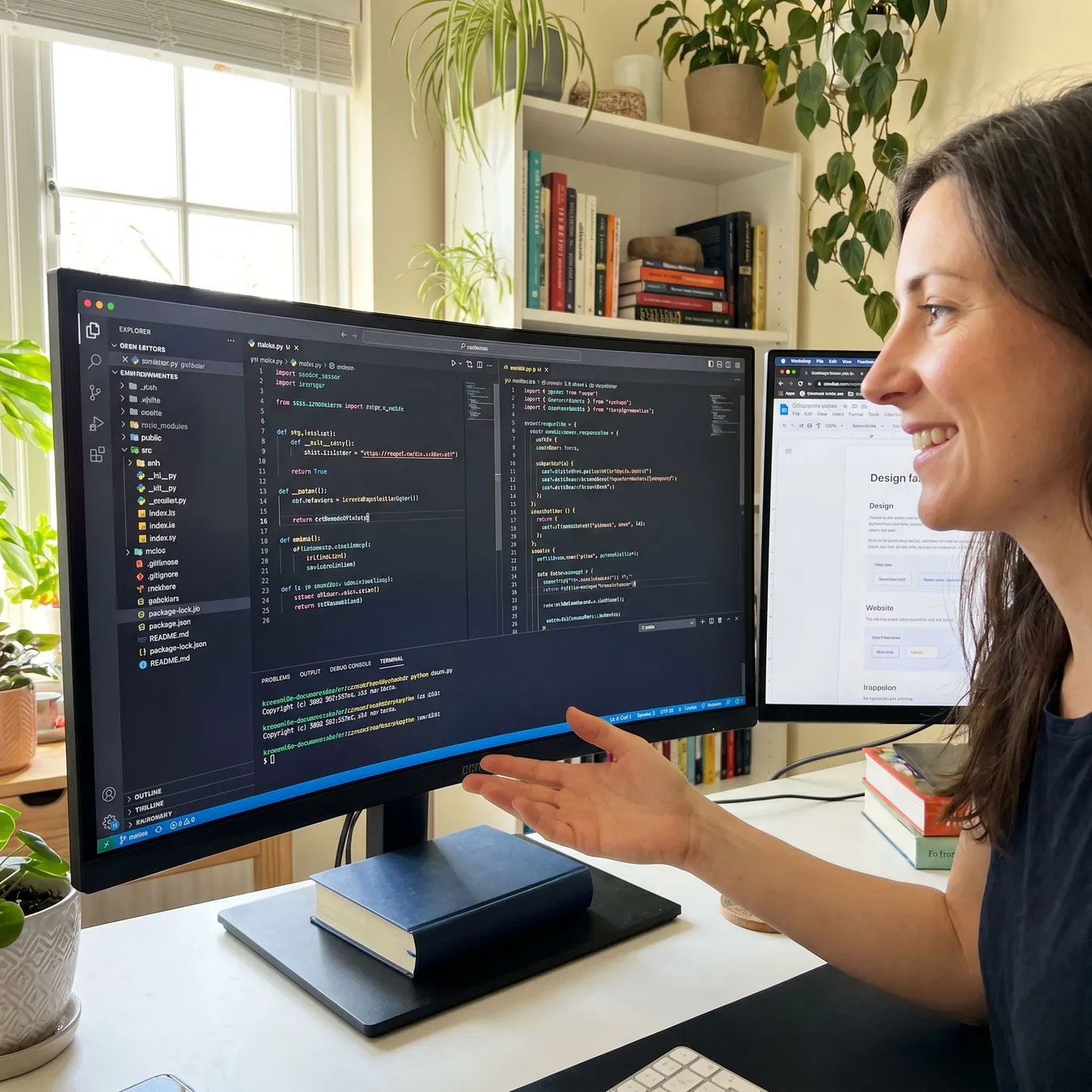 We focus on code quality and modularity to ensure long-term maintainability.
