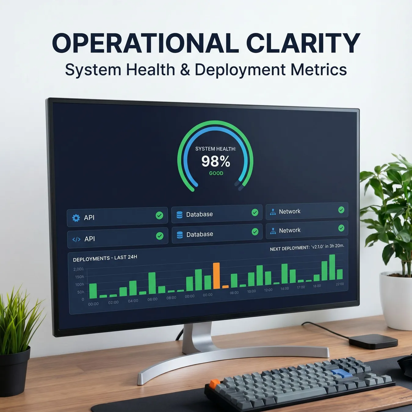 Visibility into your technical systems builds trust across the leadership team.