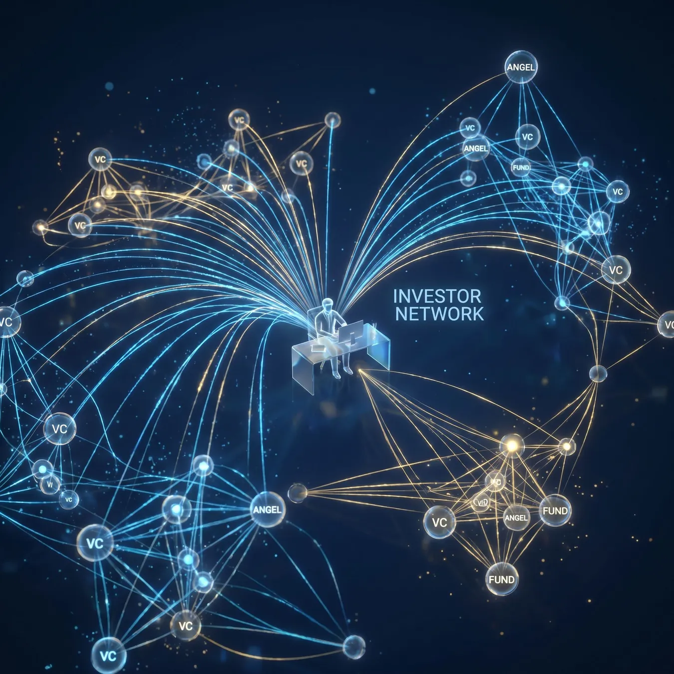 Visualizing the power of a strategic investor network.