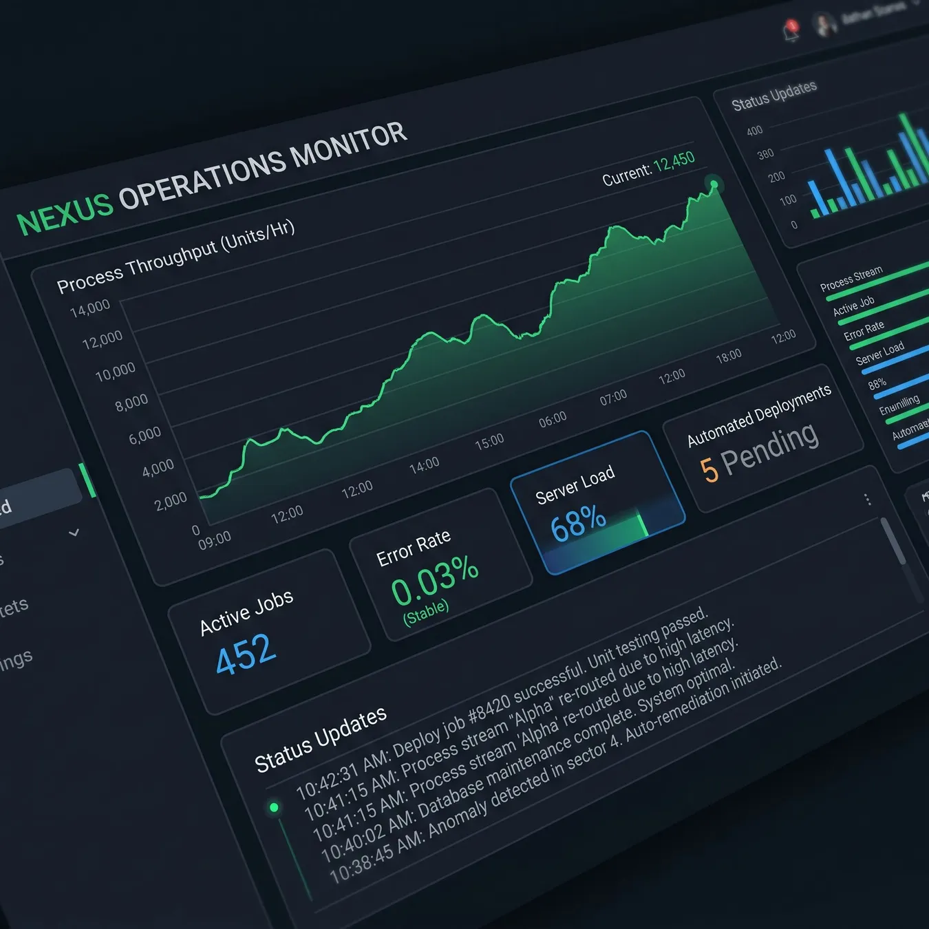 Custom dashboards provide the visibility needed for continuous optimization.