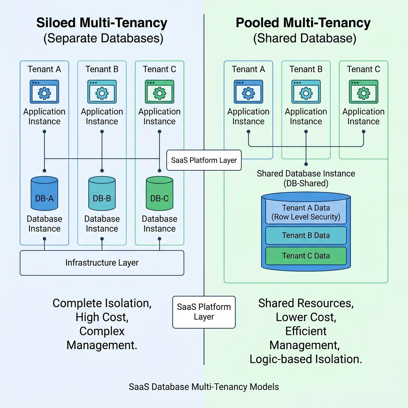 Choosing the right data isolation model for your MVP.