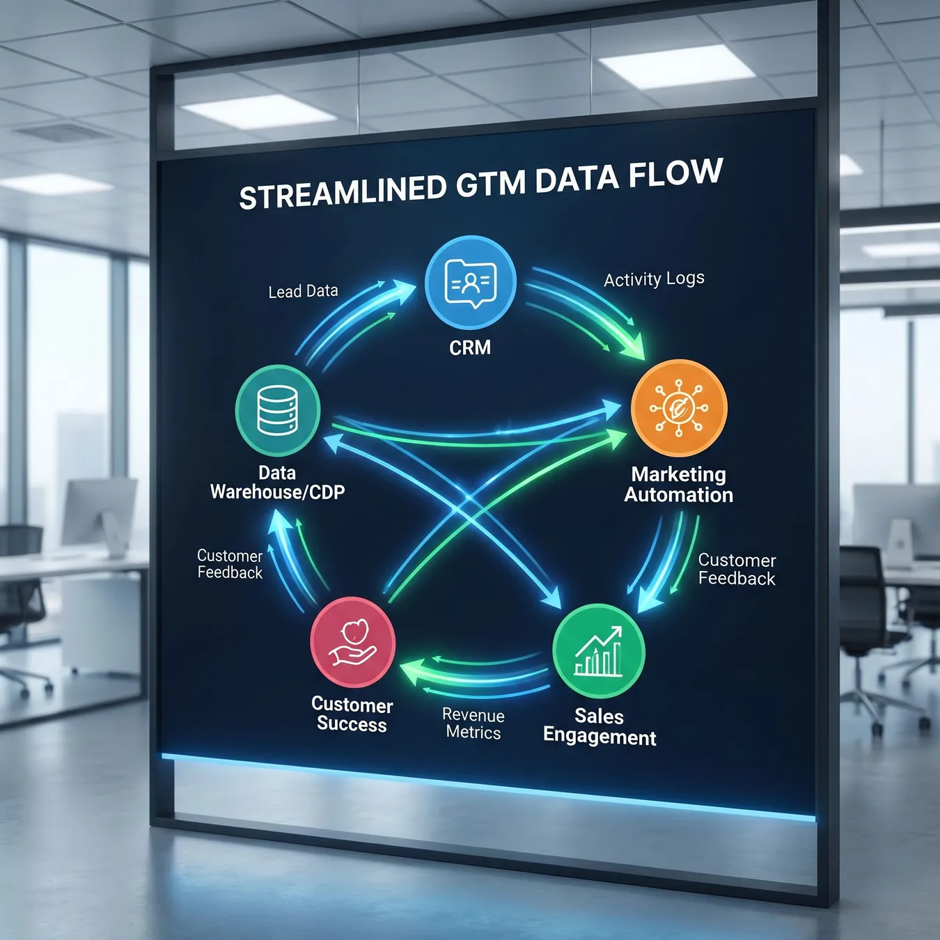 Streamlined GTM architecture.