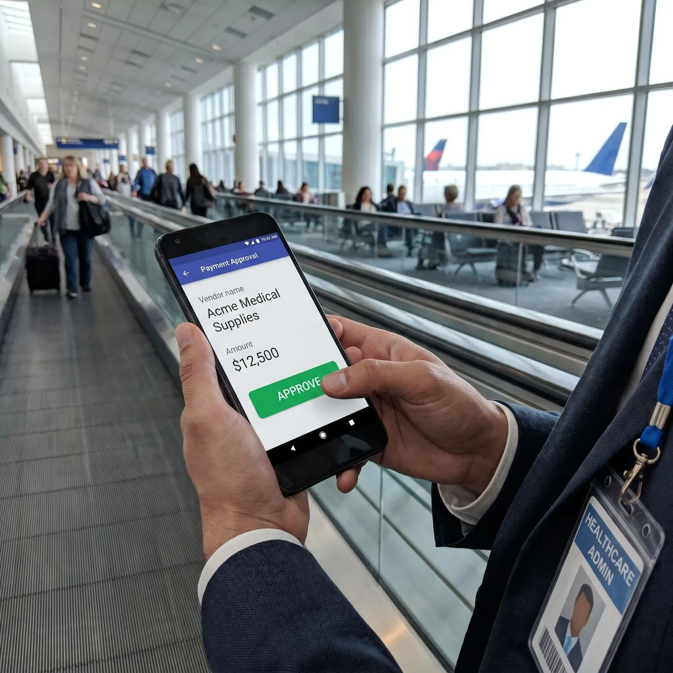 Mobile-ready approval workflows.