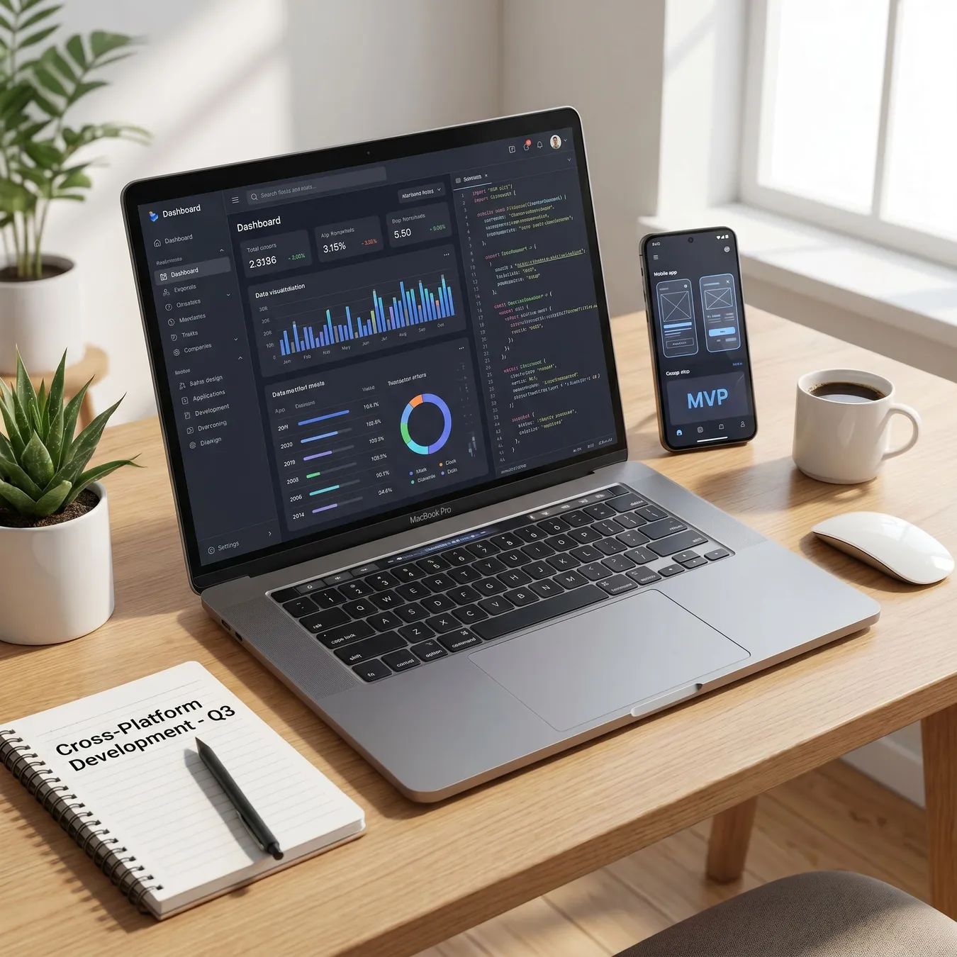 Production-ready MVPs for web and mobile.