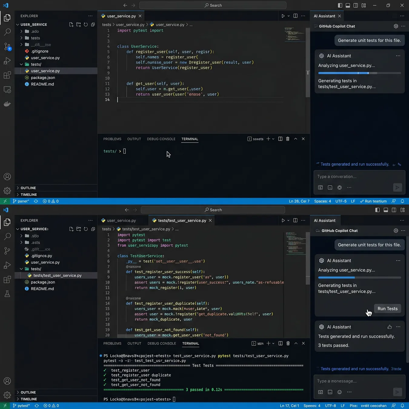 AI agents accelerating the software development lifecycle.