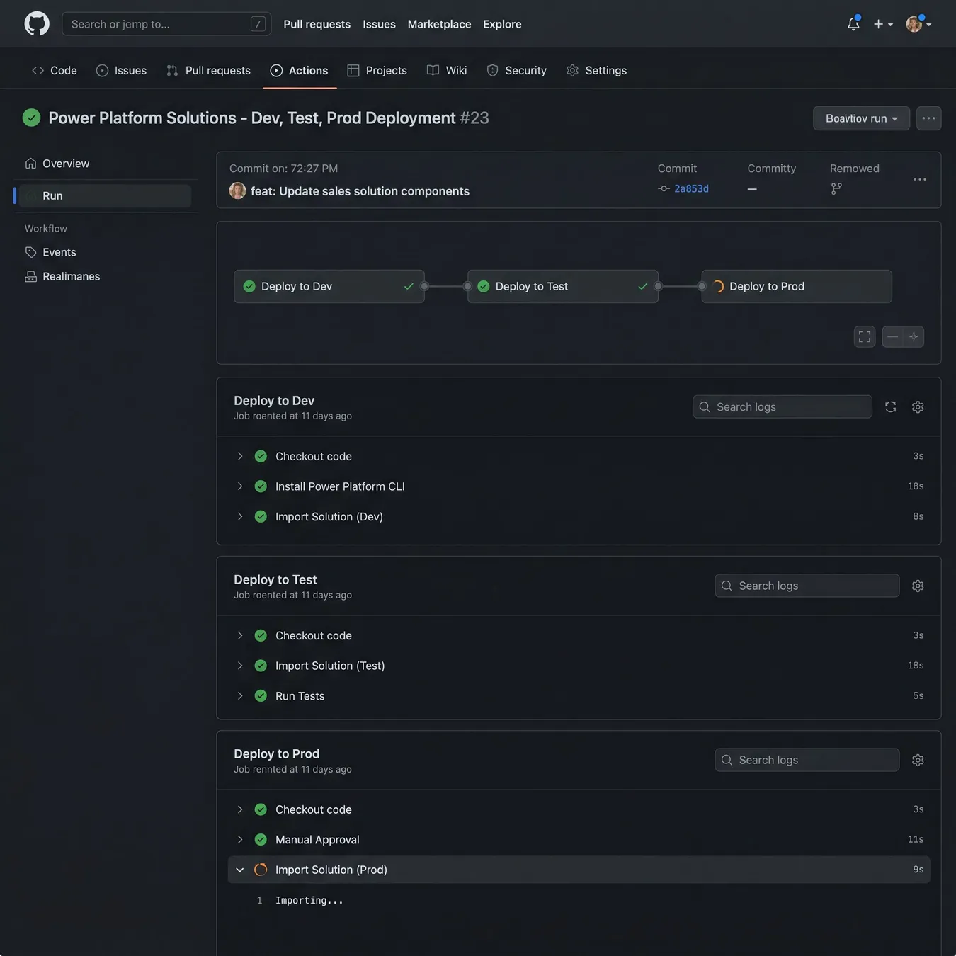 Automated ALM ensures reliable releases for low-code apps.