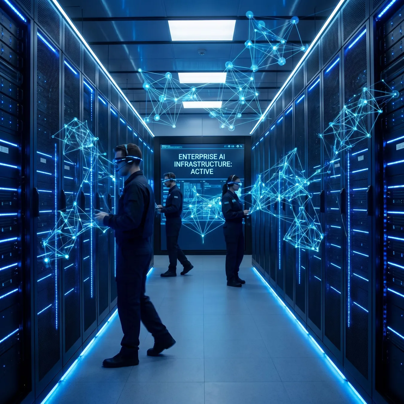 Scalable AI infrastructure for global operations.