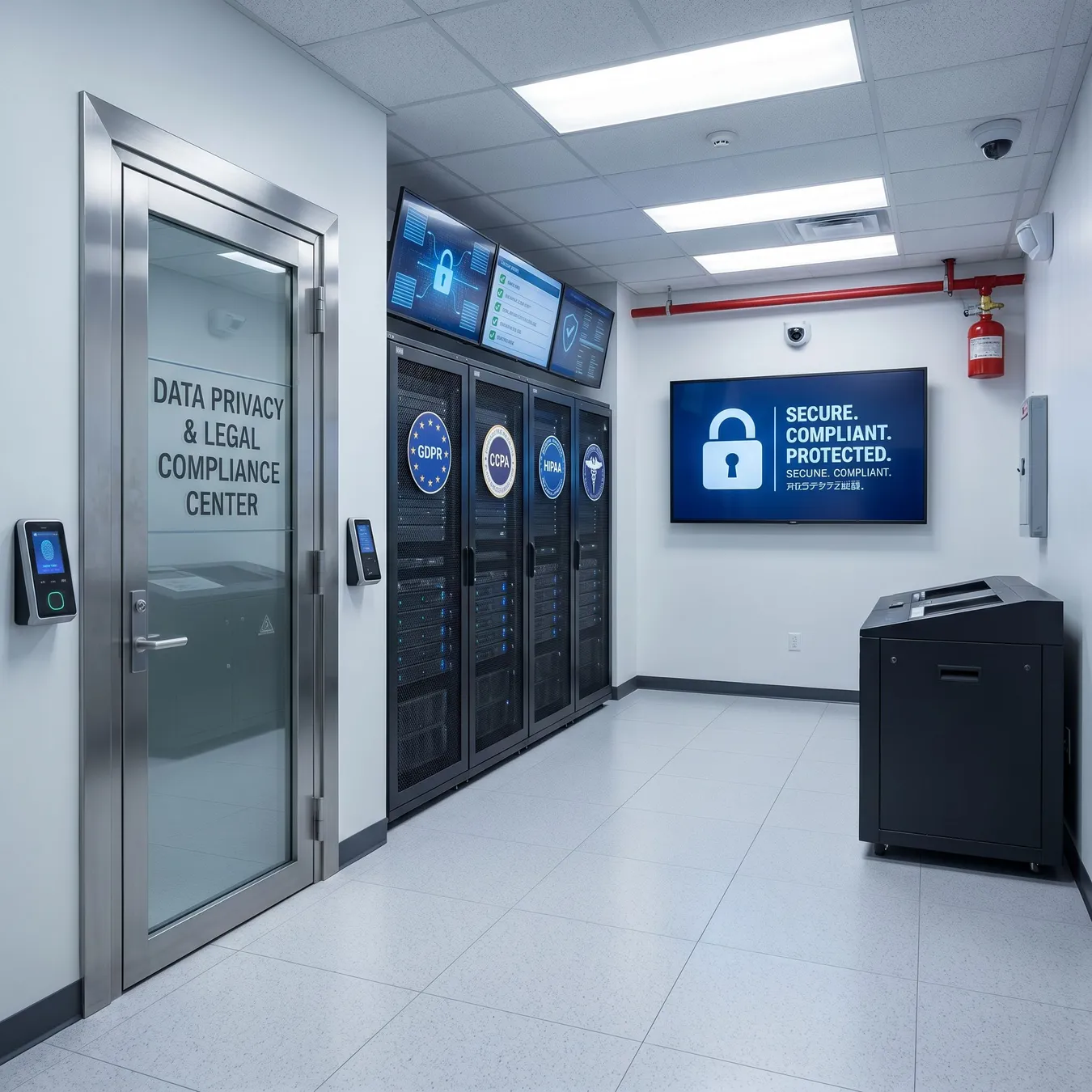 Infrastructure designed for the strict confidentiality of legal data.