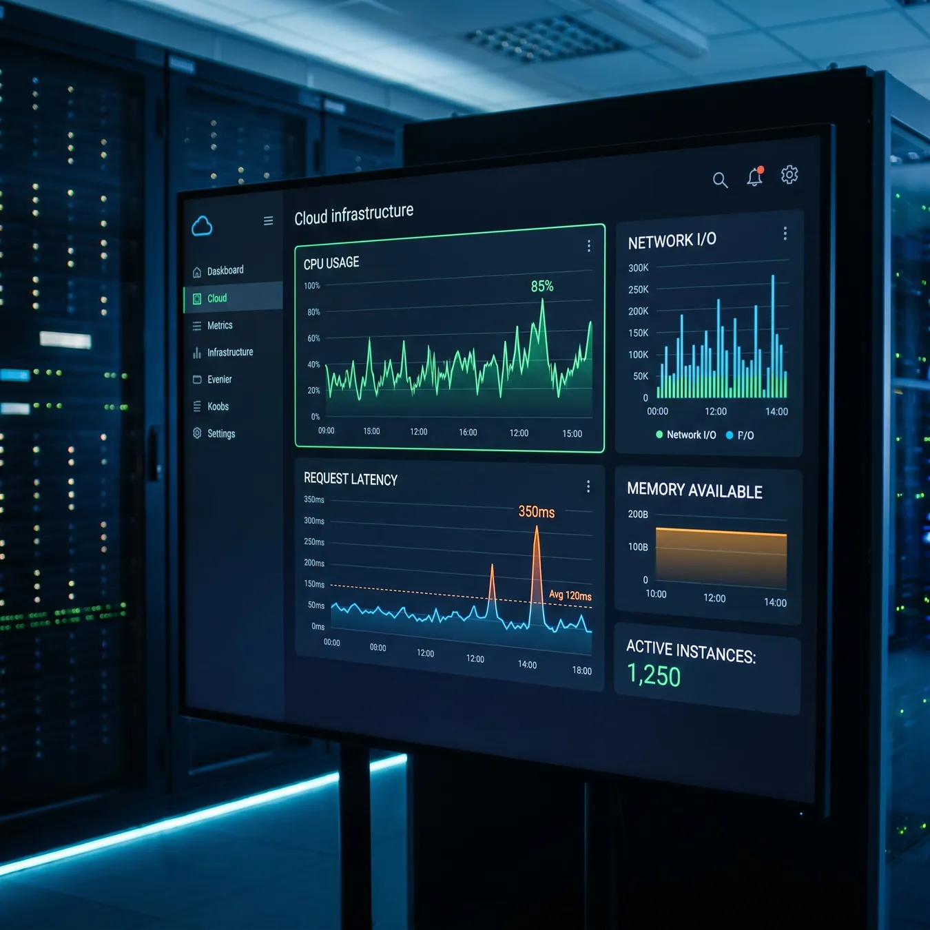 Scalable infrastructure monitoring.