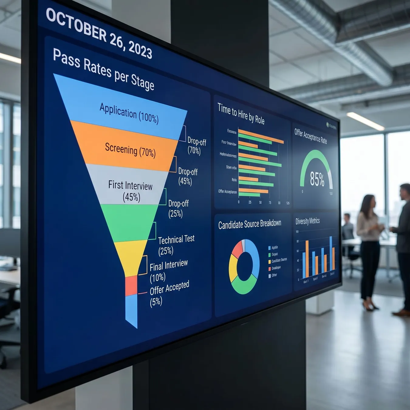Track metrics to keep the pipeline healthy.