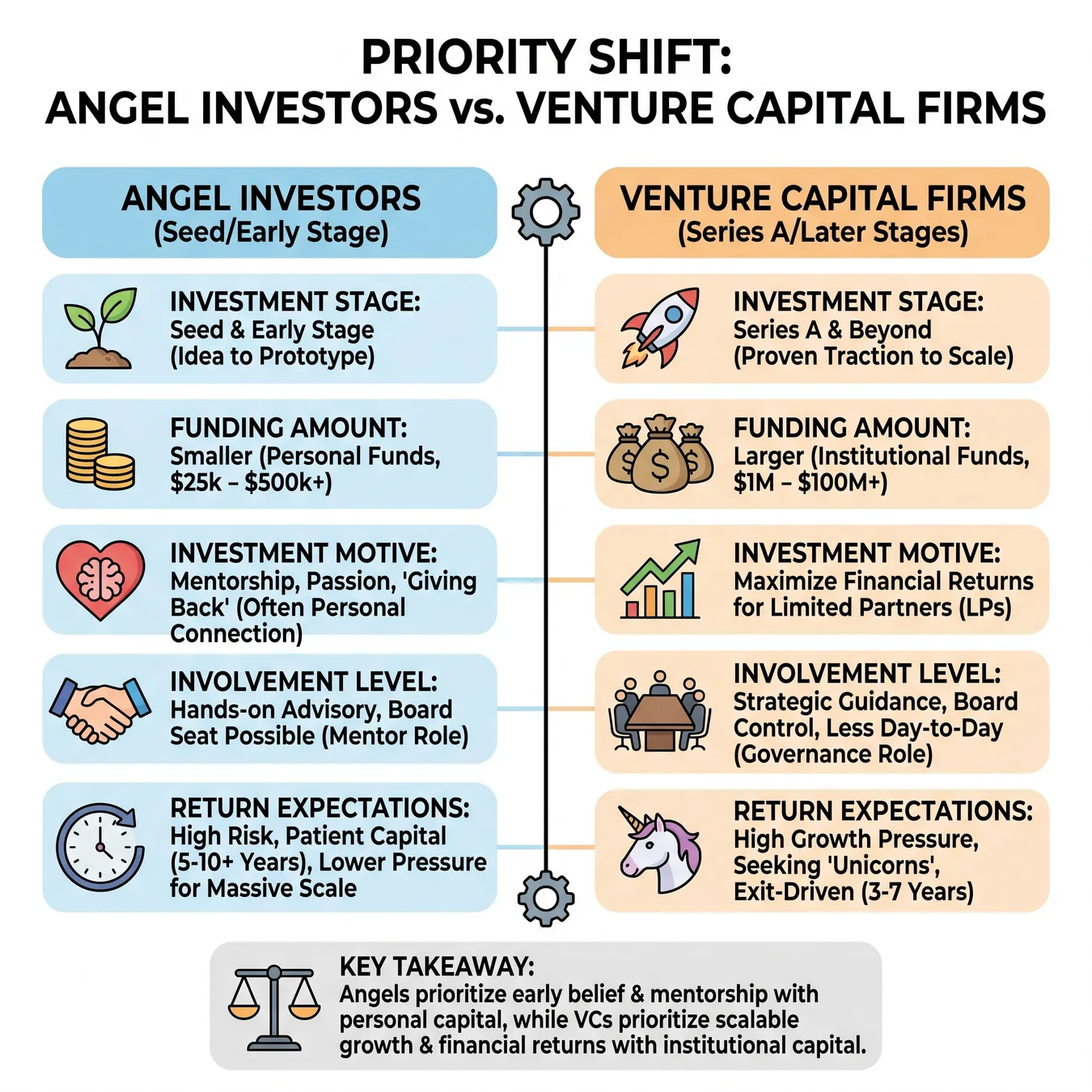 Understanding the different motivations of seed-stage backers.