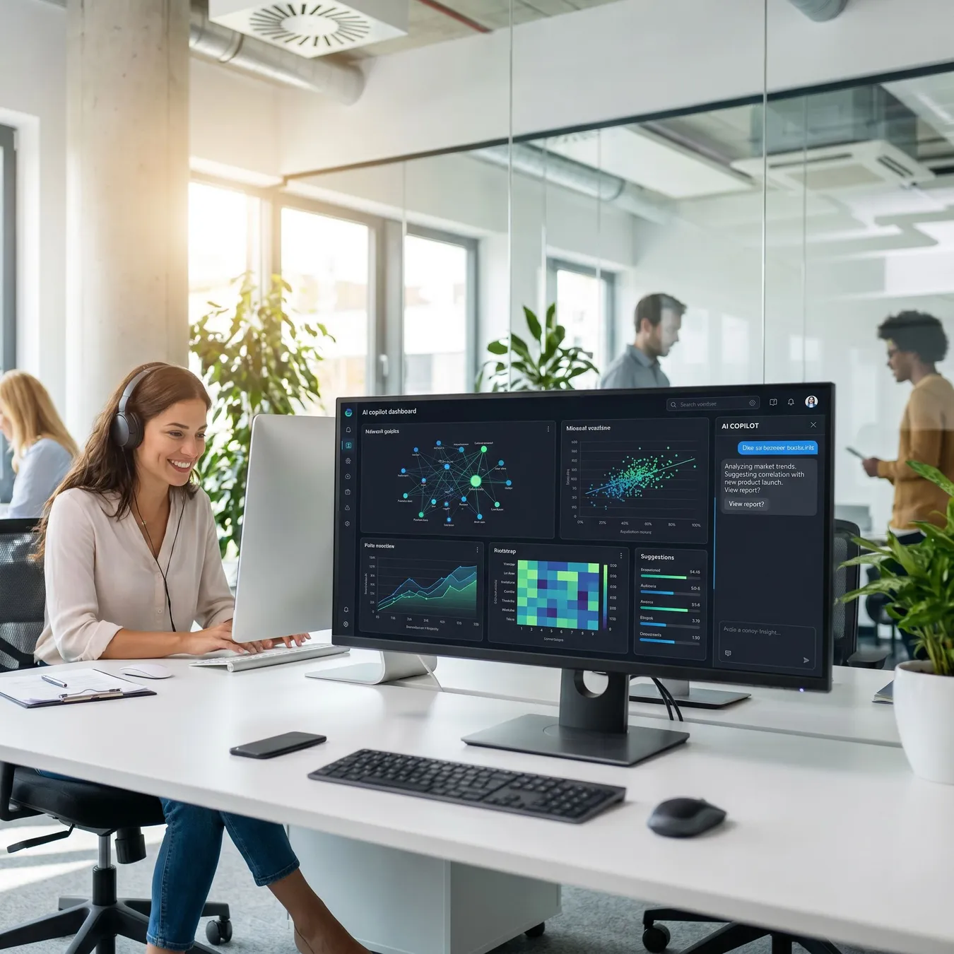 Custom AI copilots act as a force multiplier for internal operations.