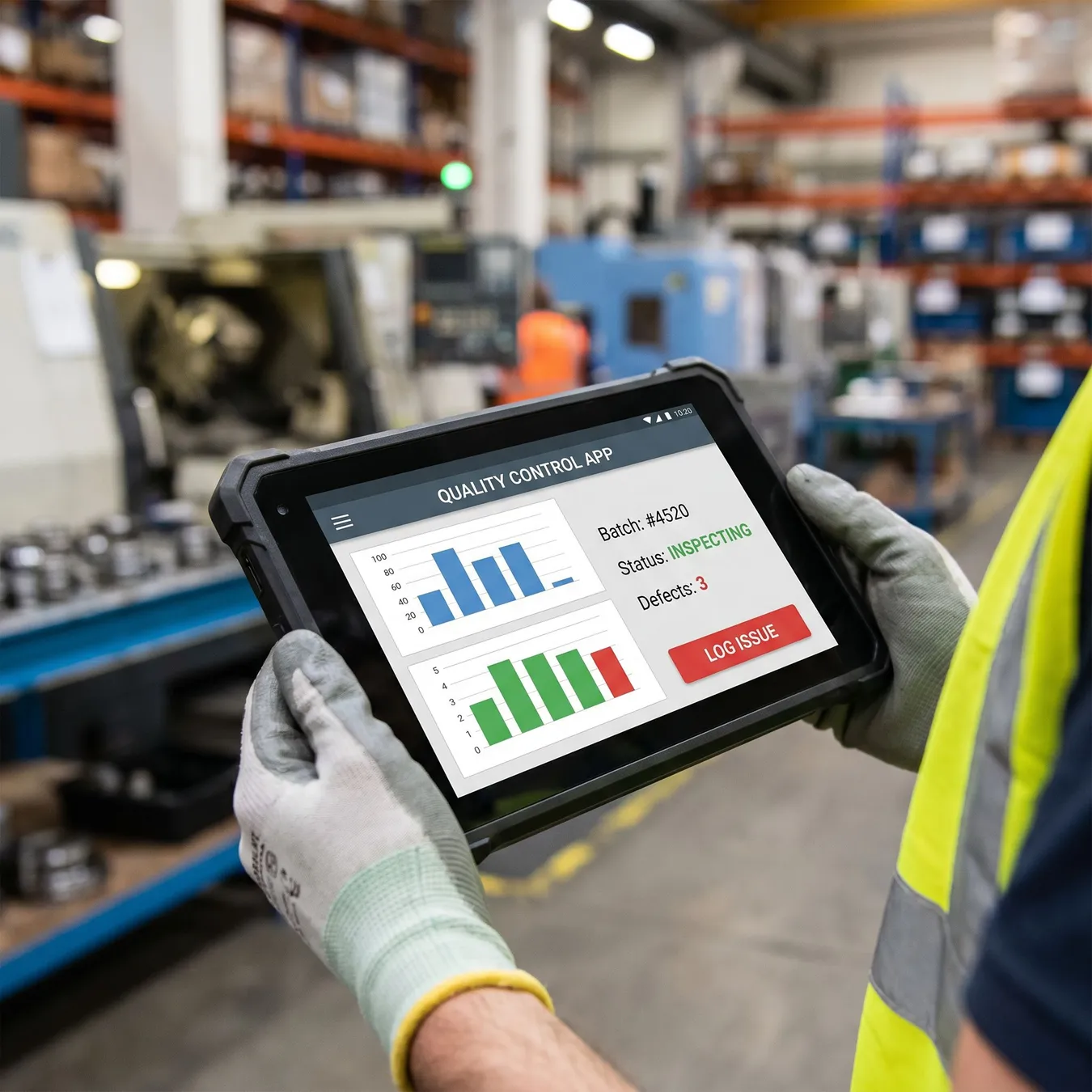 Mobile-ready inspection tools.