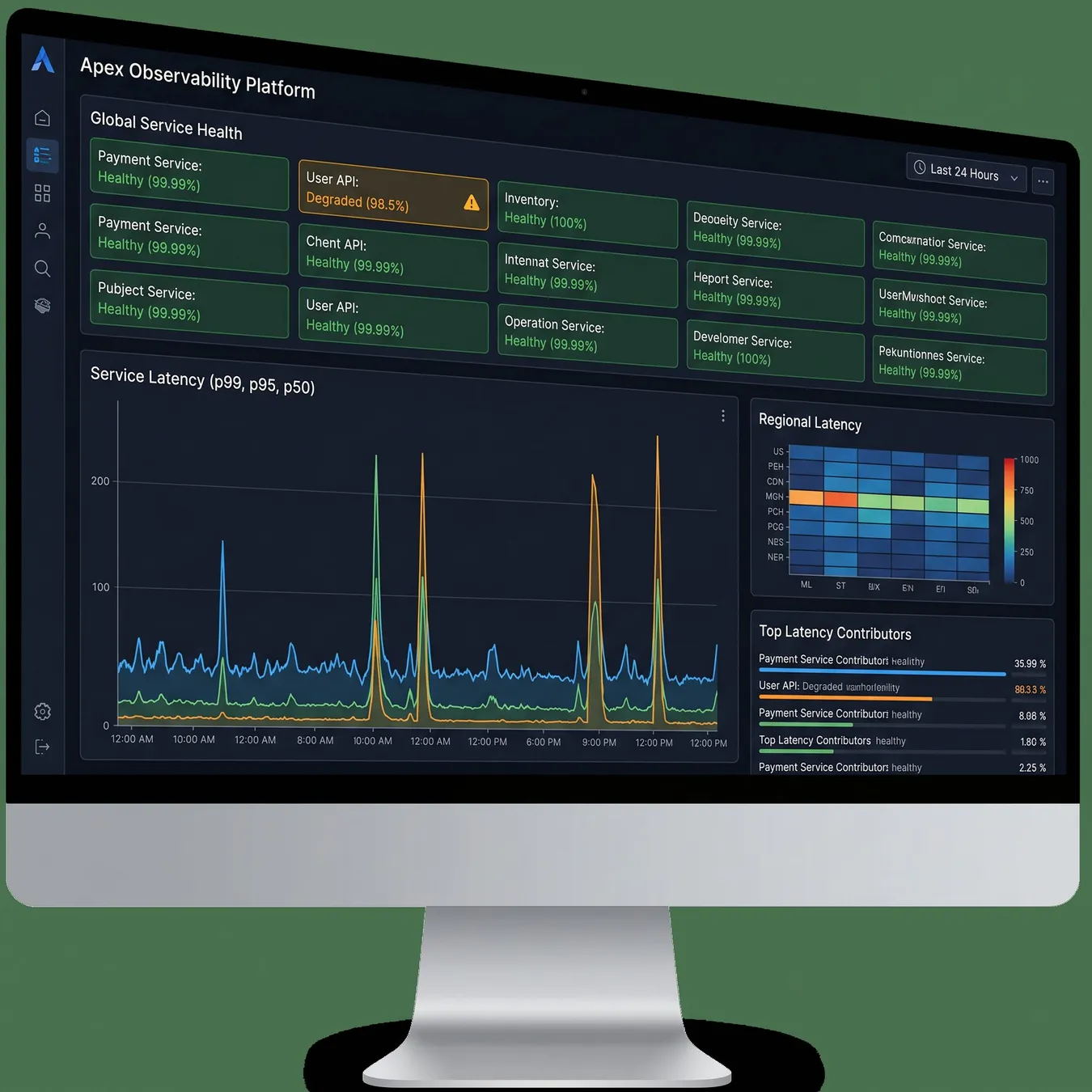 Real-time monitoring is essential for distributed systems.