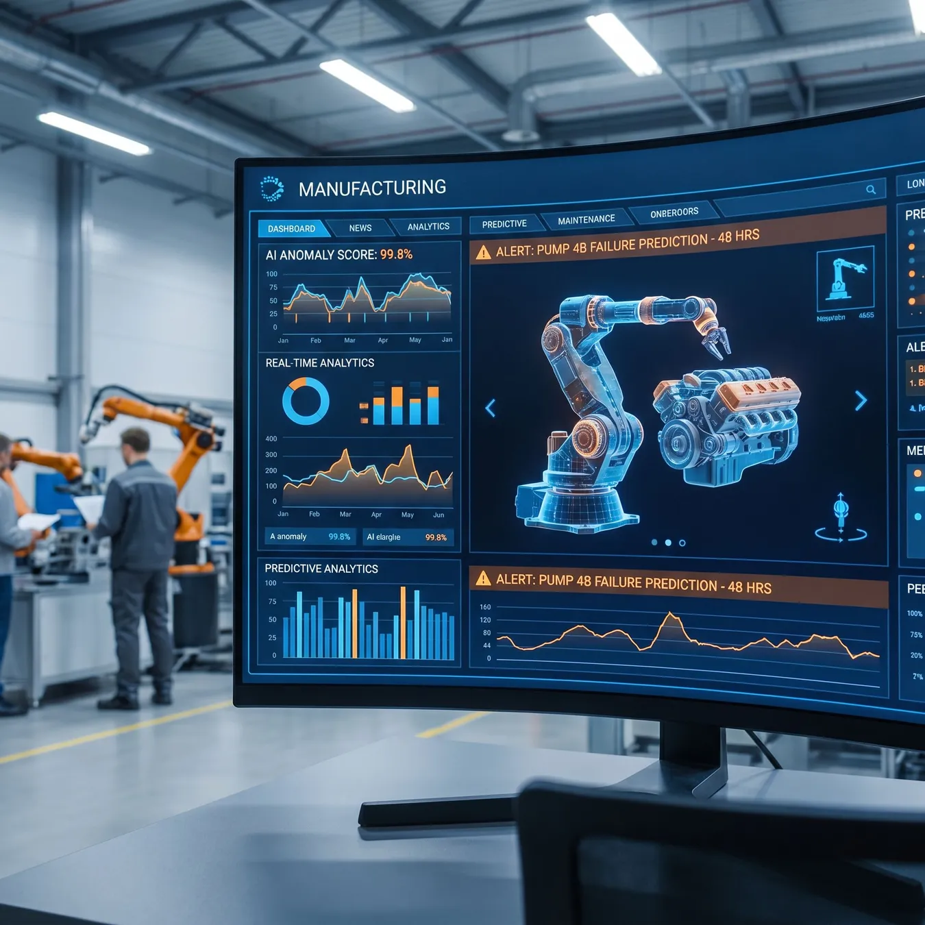 AI-driven dashboards provide a unified view of the entire product lifecycle.