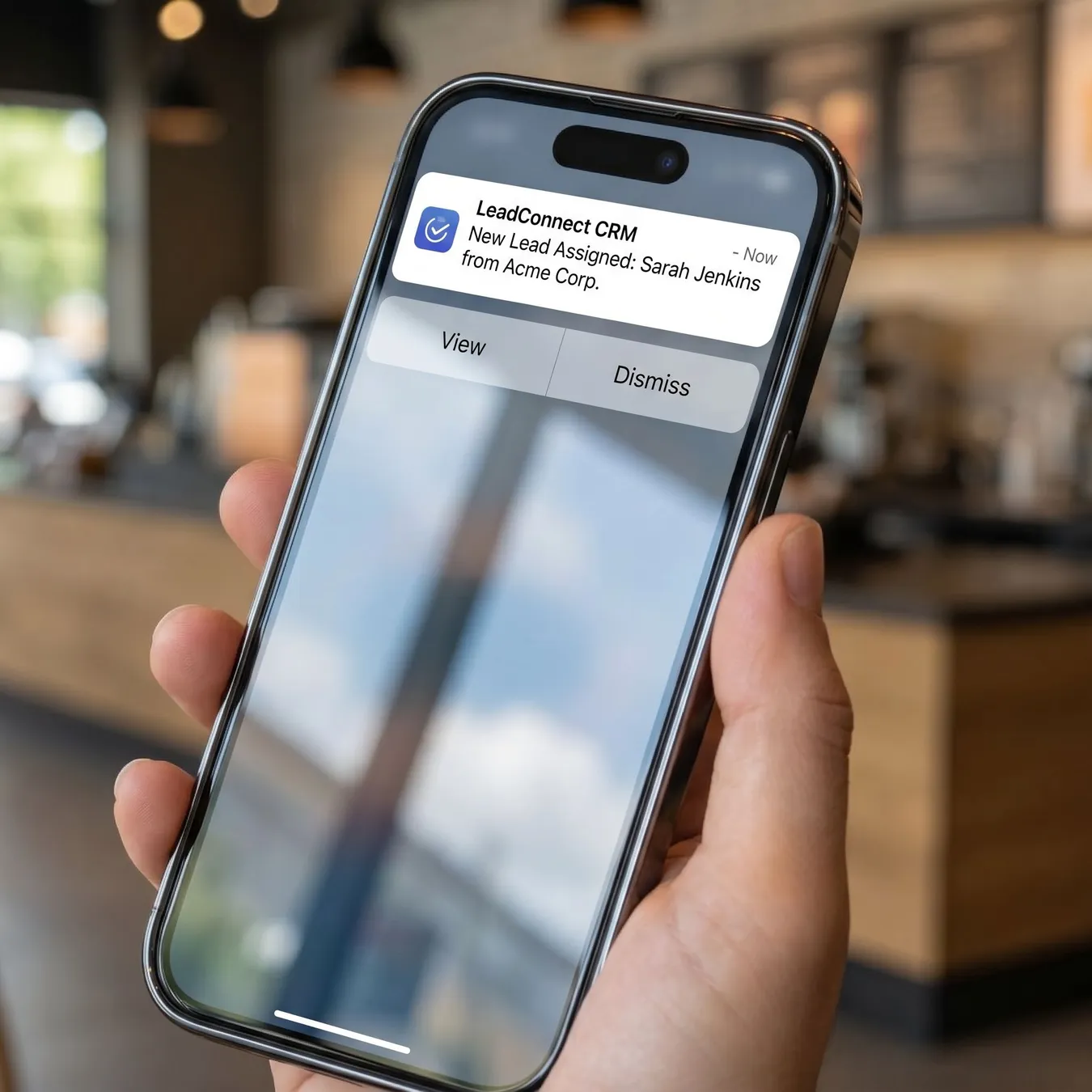 Real-time rep alerts.