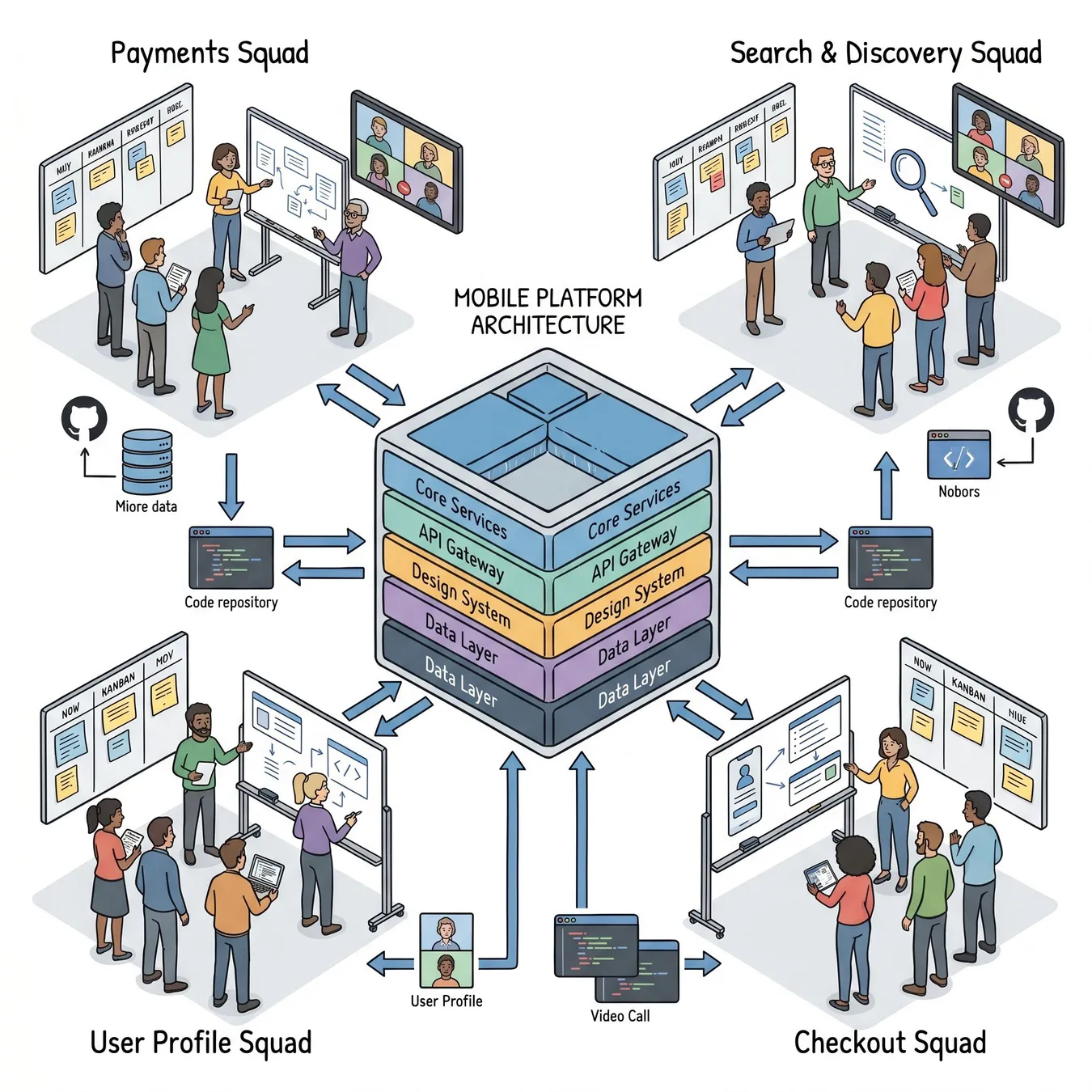 Scaling agile for enterprise-grade mobile applications.