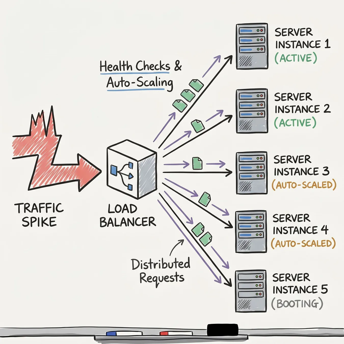 Auto-scaling infrastructure ensures your site stays live when traffic peaks.