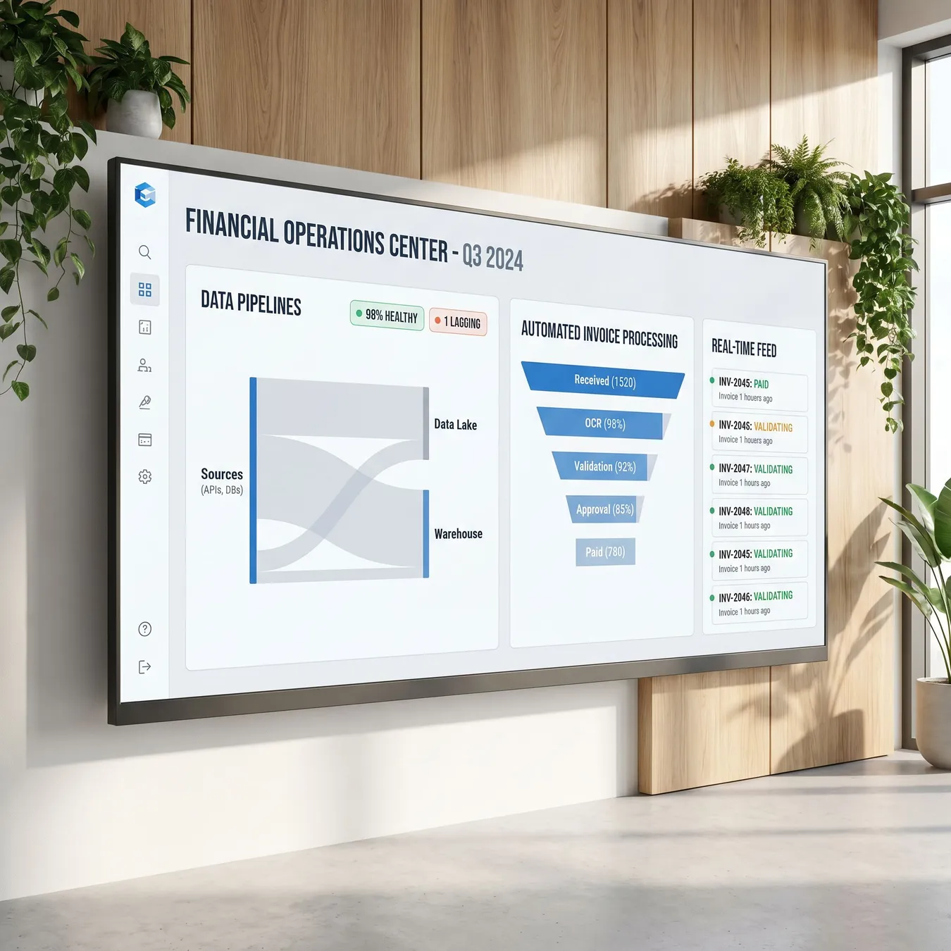 Modernizing financial operations through intelligent automation layers.