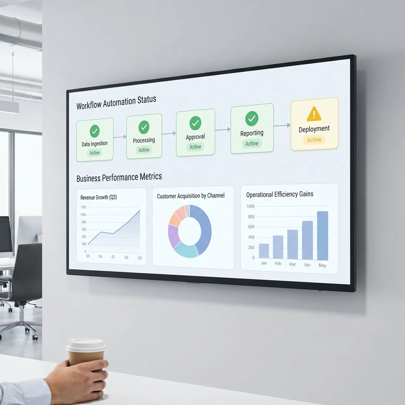 Operational software should provide clarity, not complexity.