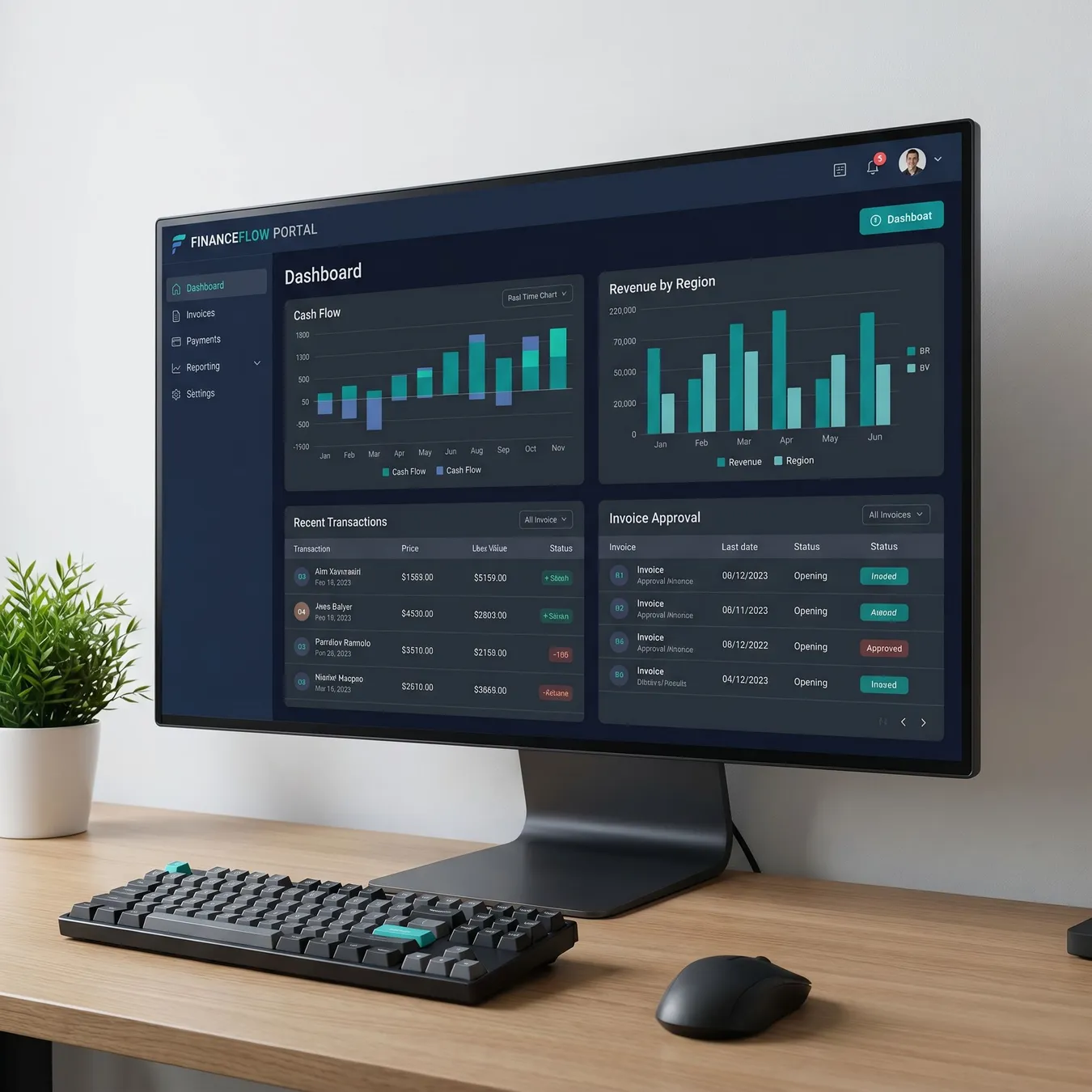 Custom internal tools built by Studio 402 for finance teams.