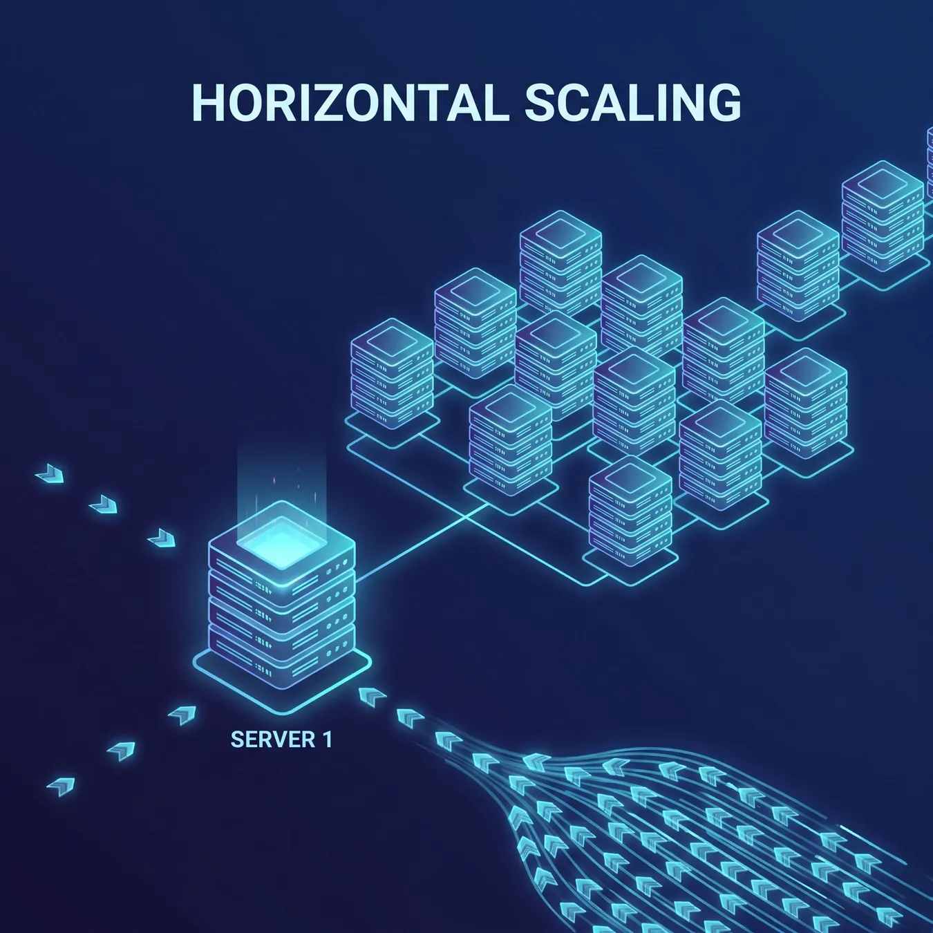 Scalable architecture adapts to user demand automatically.