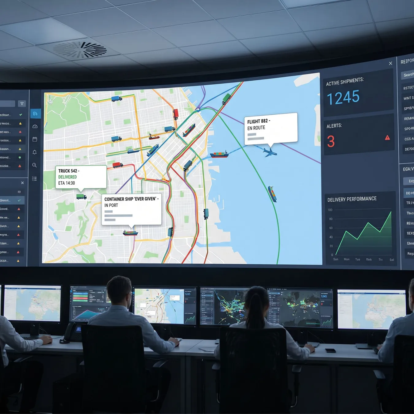 Supply chain visibility.