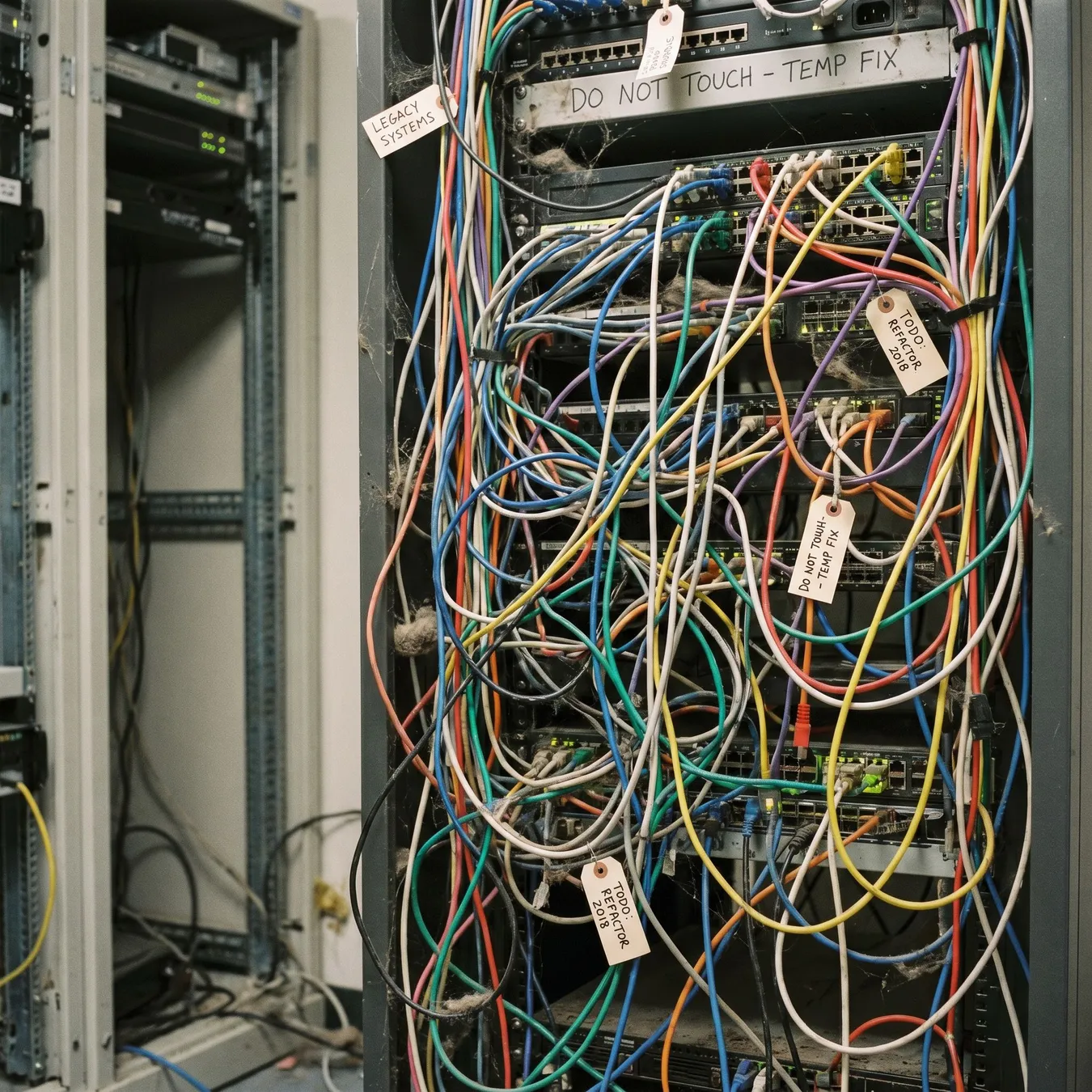 Complexity compounds quickly without active management.