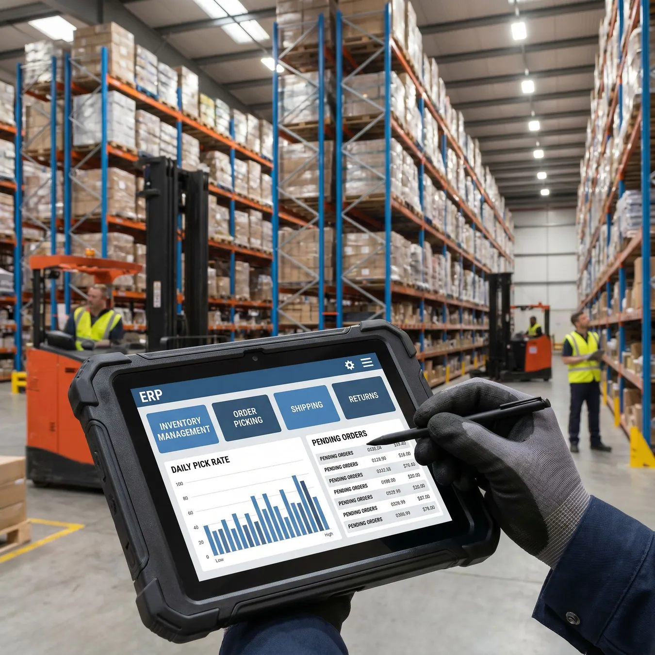 Mobile-first operational access.