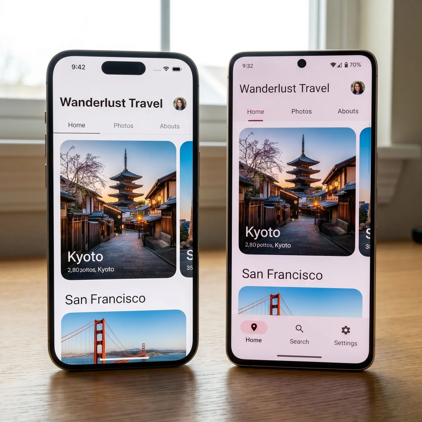 Consistent cross-platform performance.