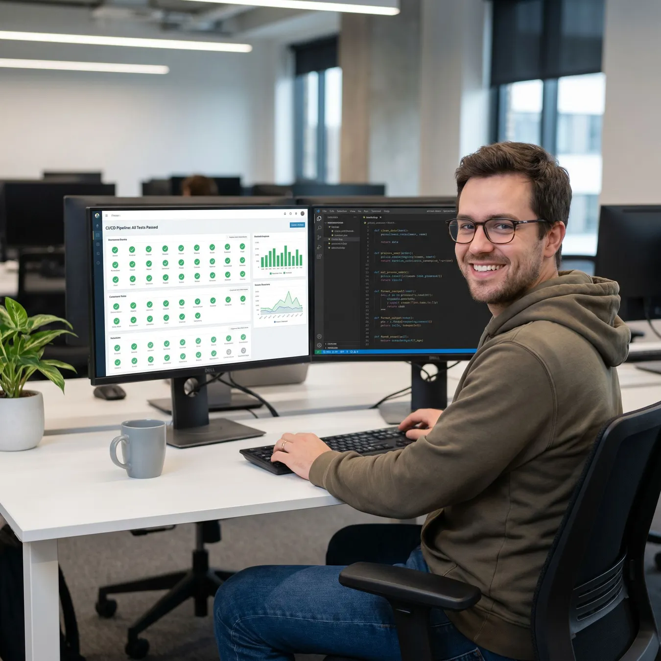 Safe refactoring relies on a robust automated testing suite.