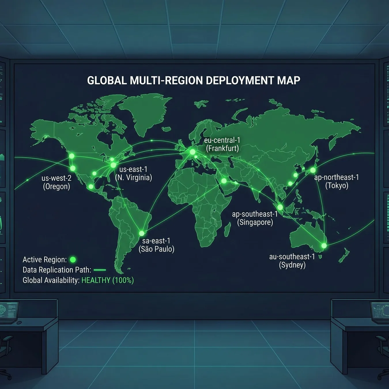 Global infrastructure footprint.