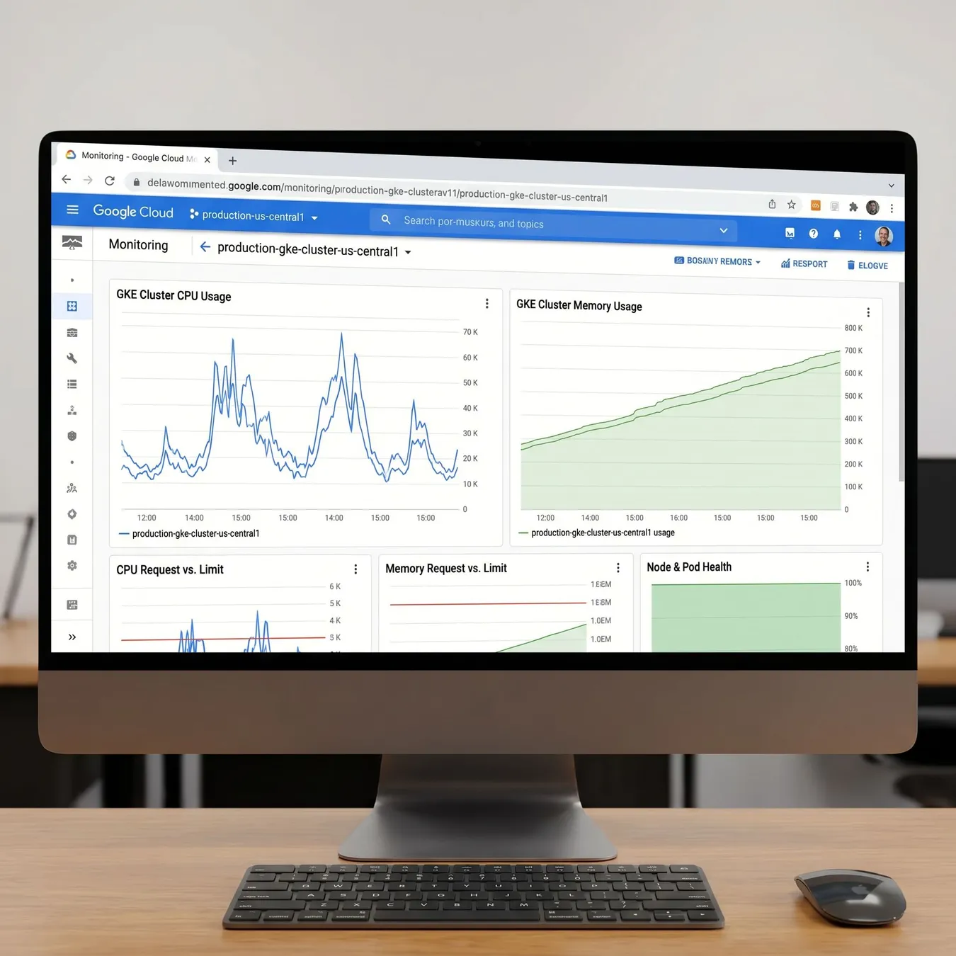 Real-time observability with Cloud Operations.