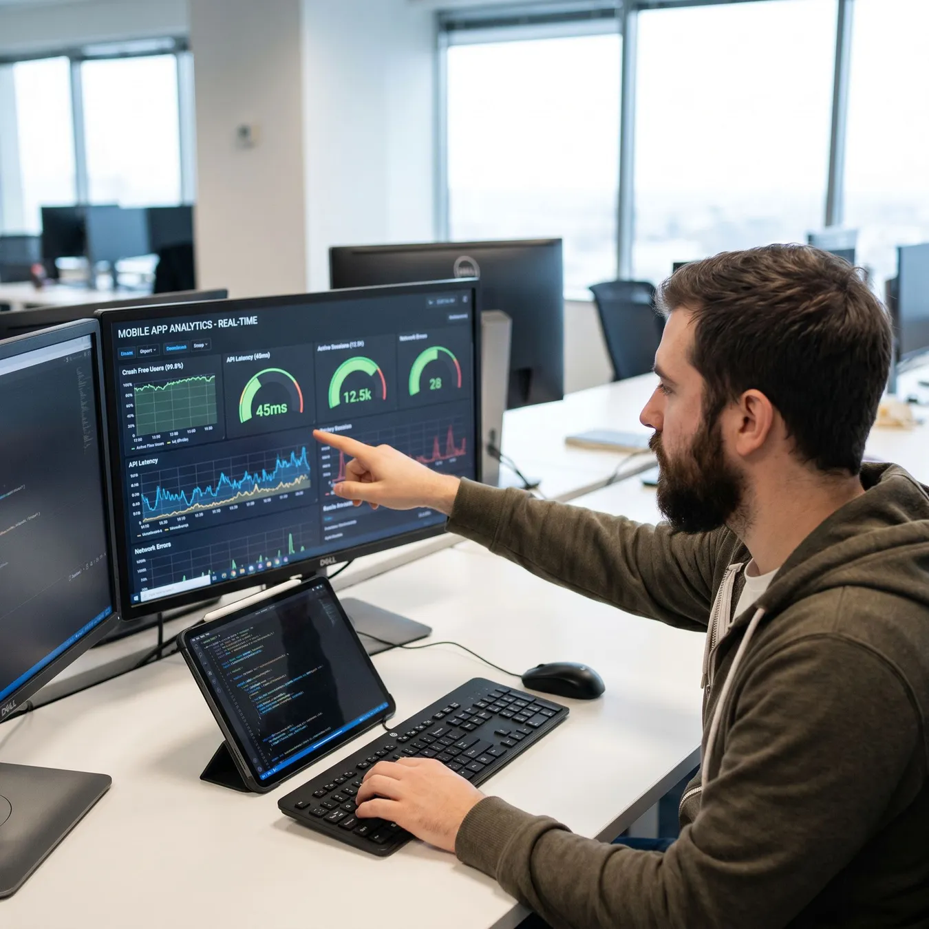 Continuous monitoring and launch support.