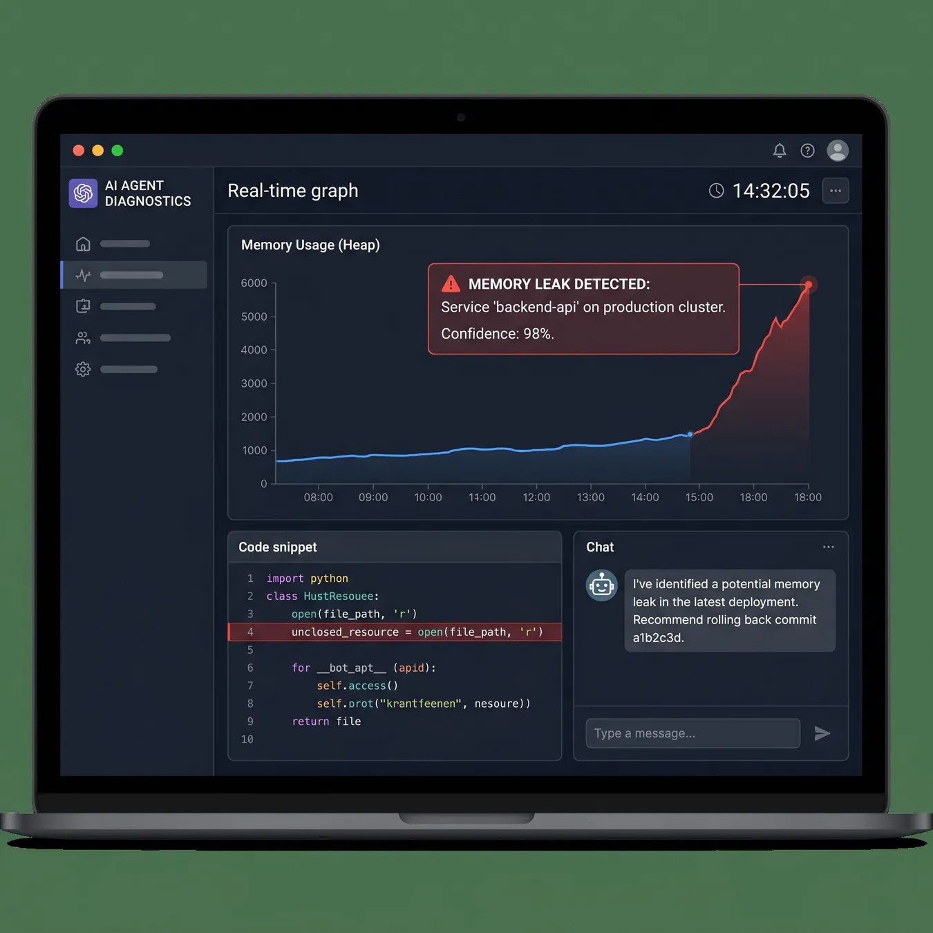 Autonomous monitoring and incident response.