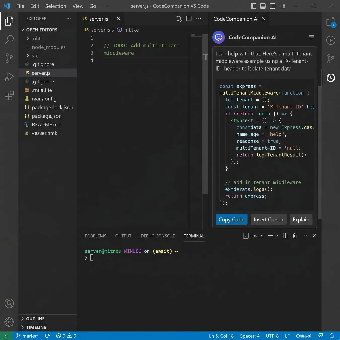 AI-assisted coding speeds up SaaS boilerplate.