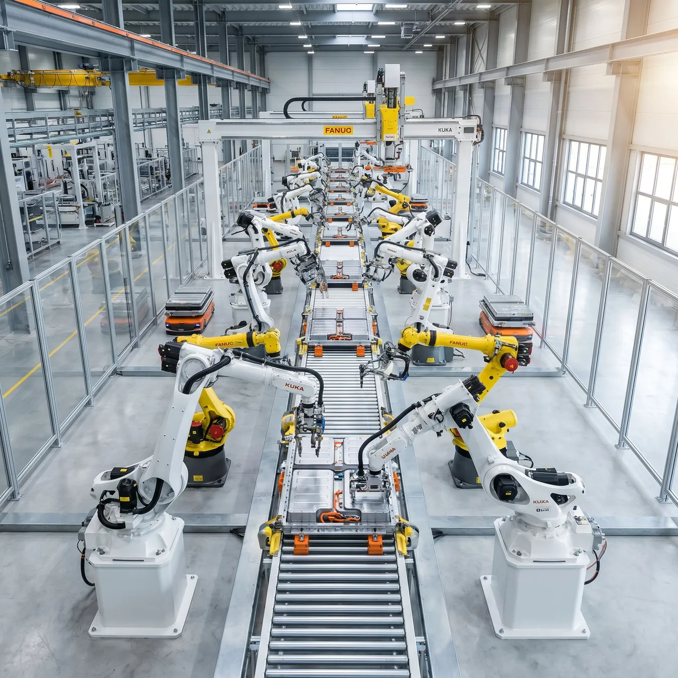 High-volume manufacturing requires precise software orchestration.