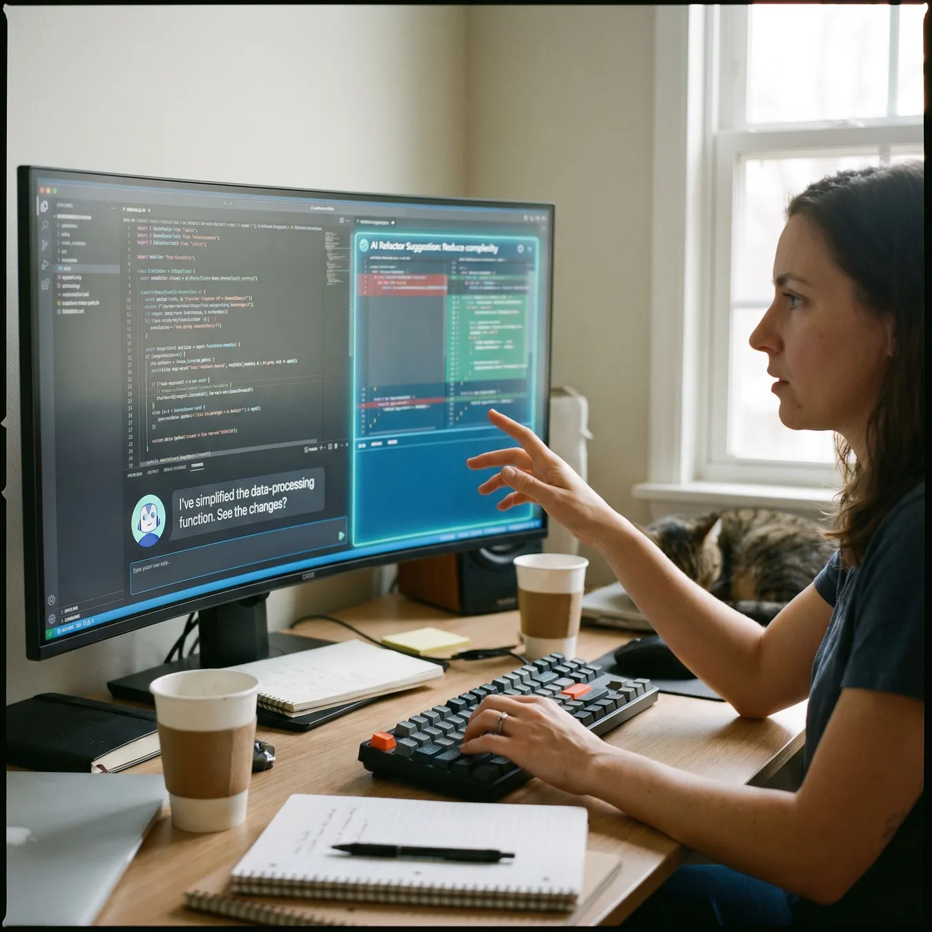 Modern tools can accelerate the coding phase without losing quality.