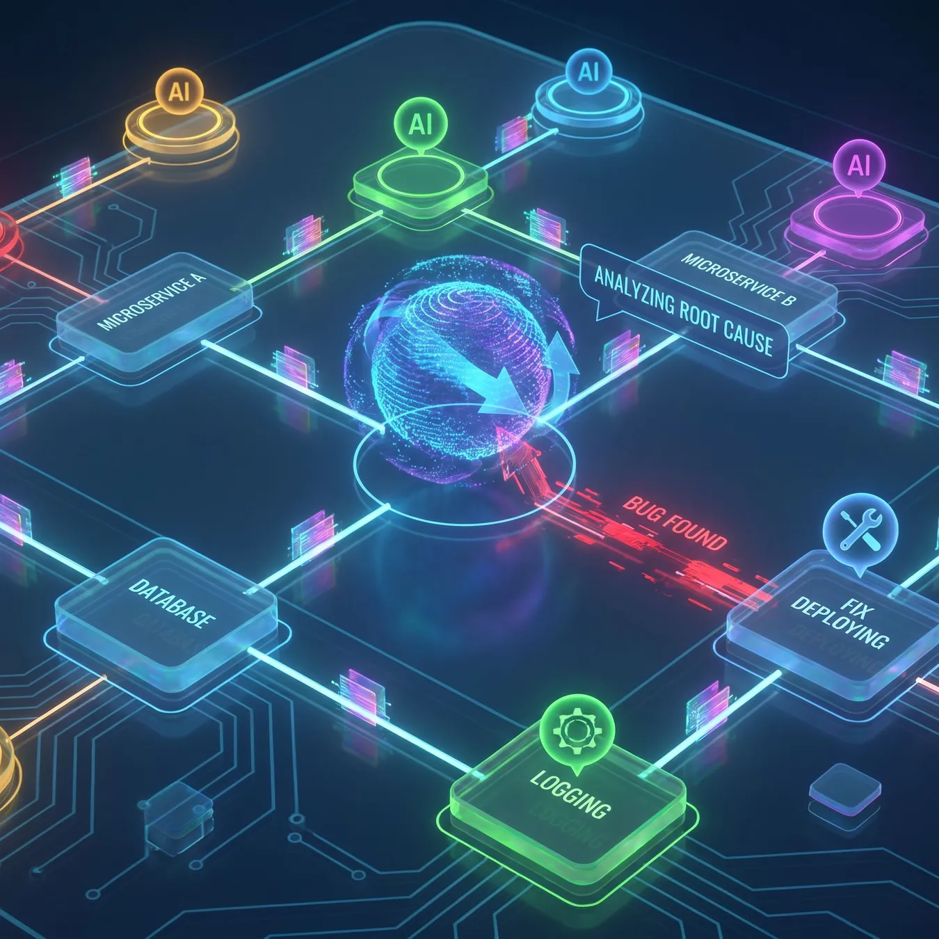 The evolution of multi-agent collaboration.