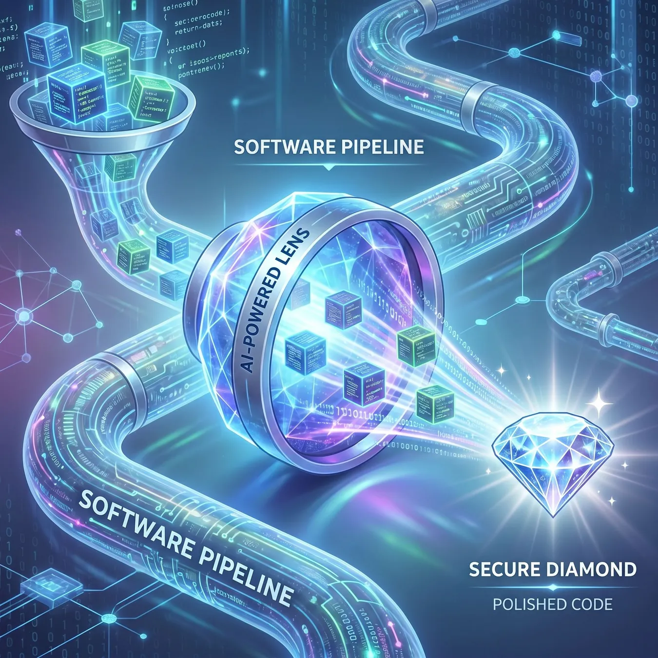 Hardening code through automated intelligence.