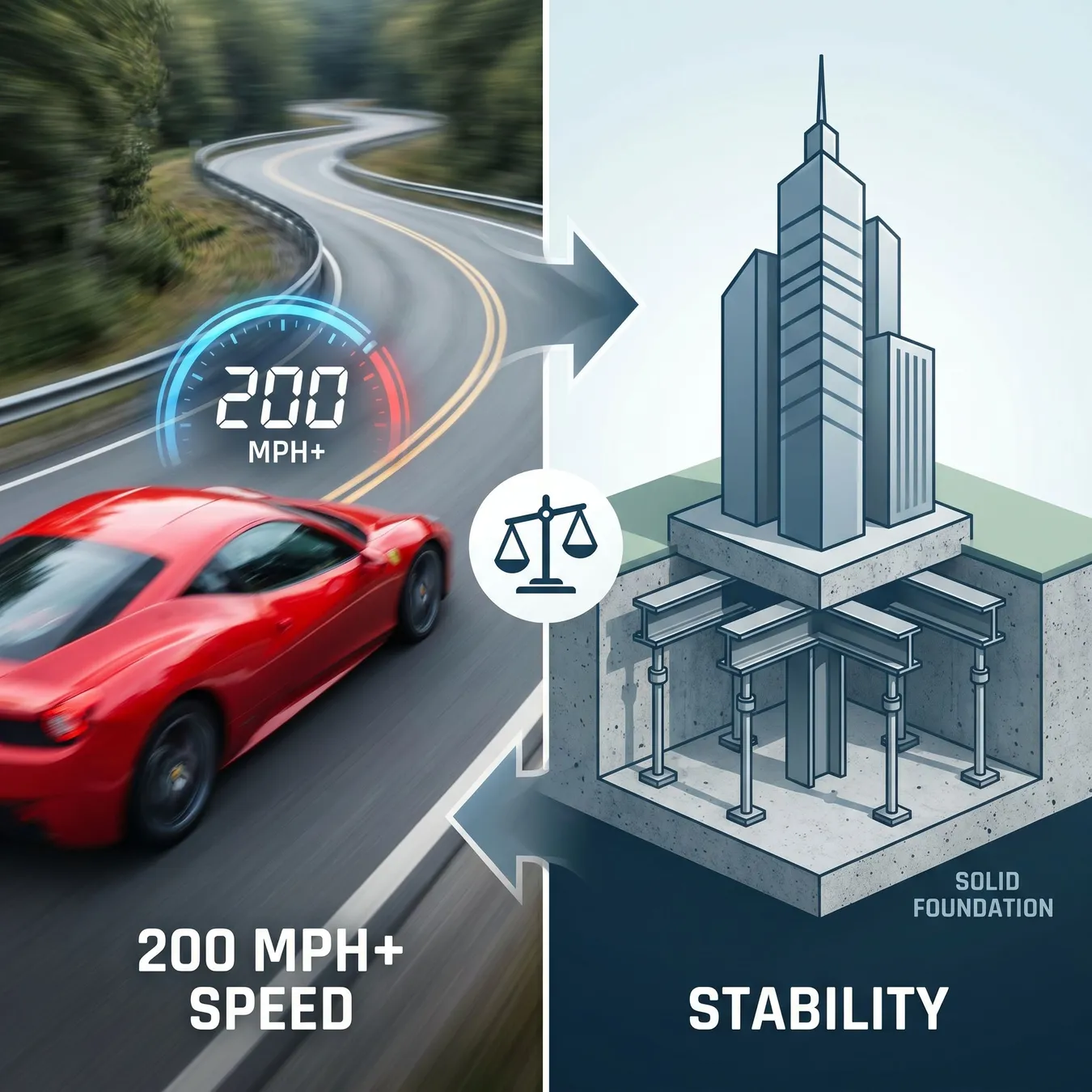Balancing the need for rapid market entry with the necessity of a durable technical foundation.