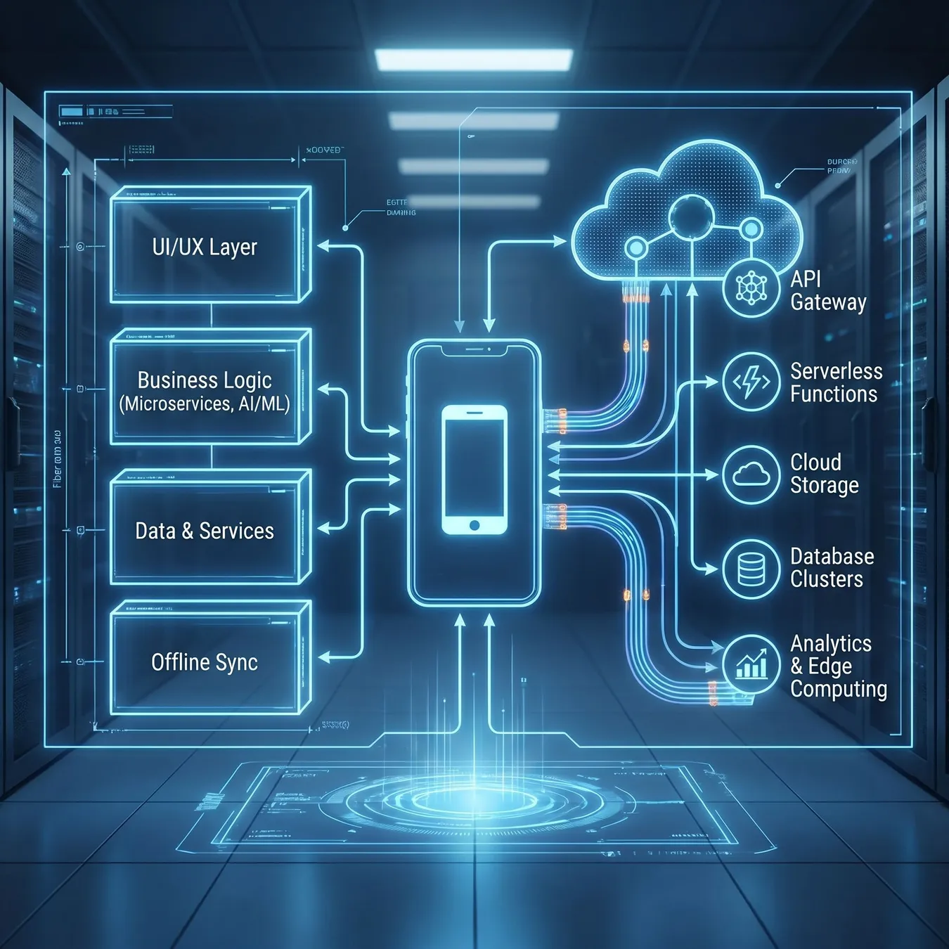 Scalable mobile architecture design.