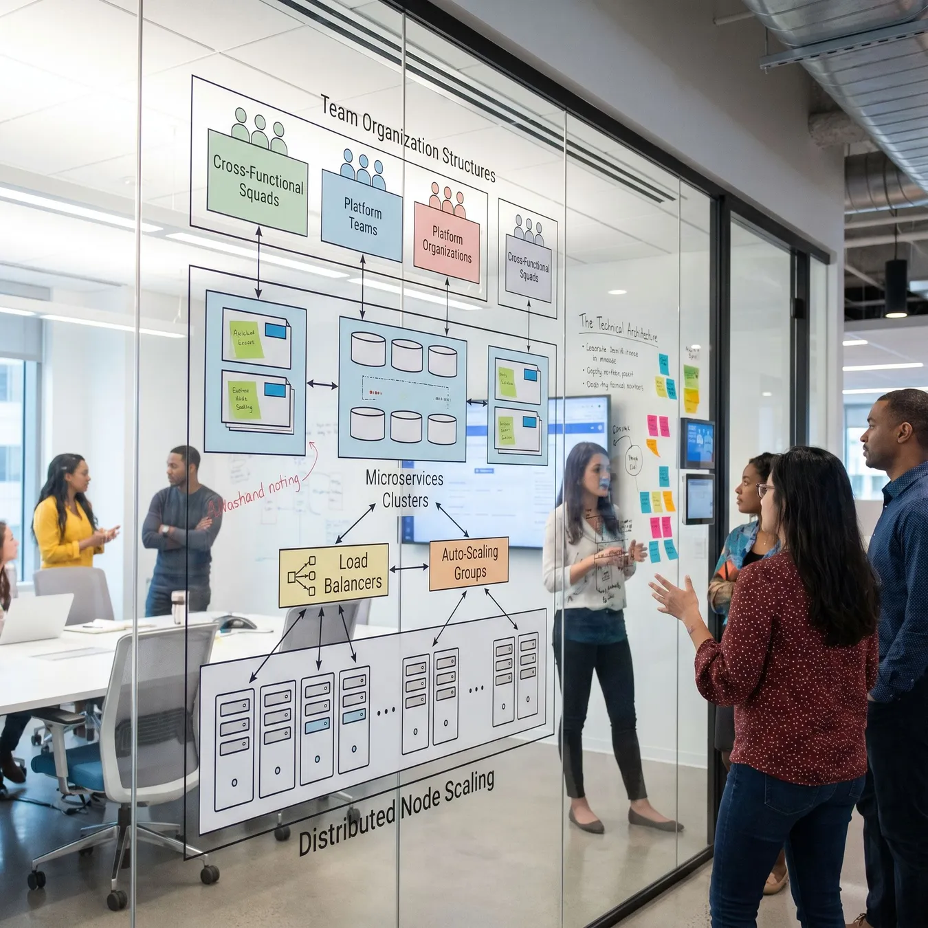 Scaling engineering systems and teams in tandem.