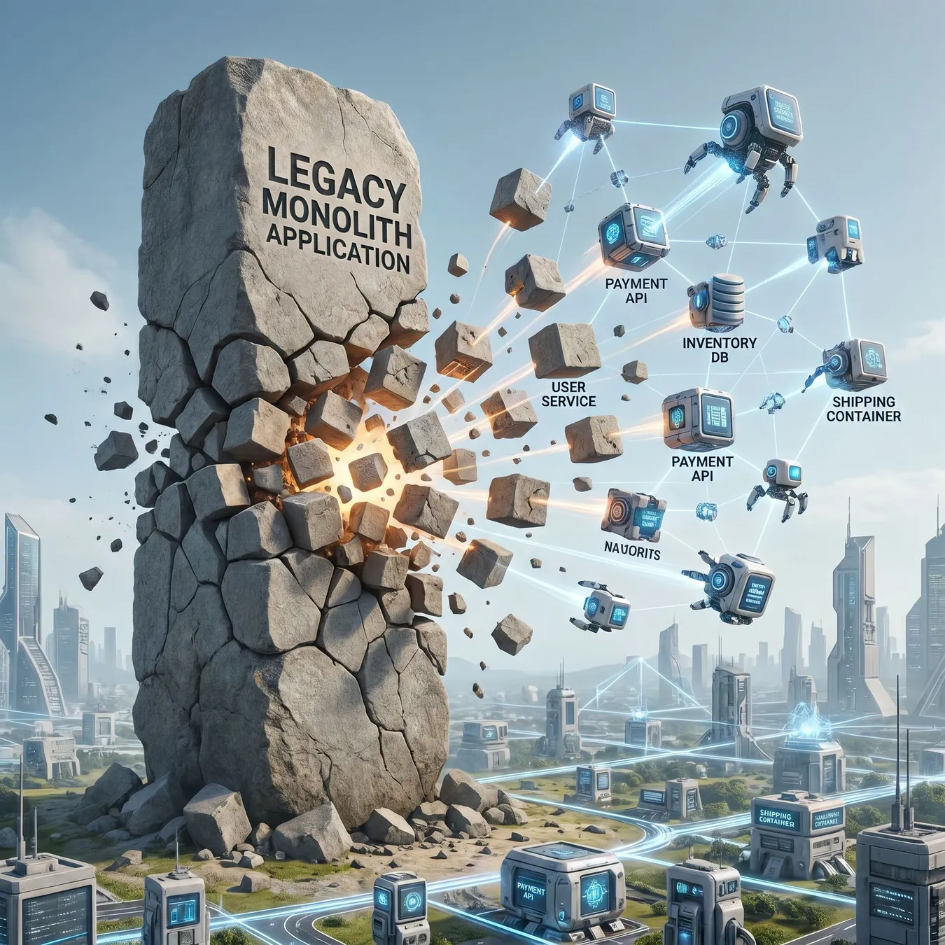 Modernizing legacy architecture for the cloud.