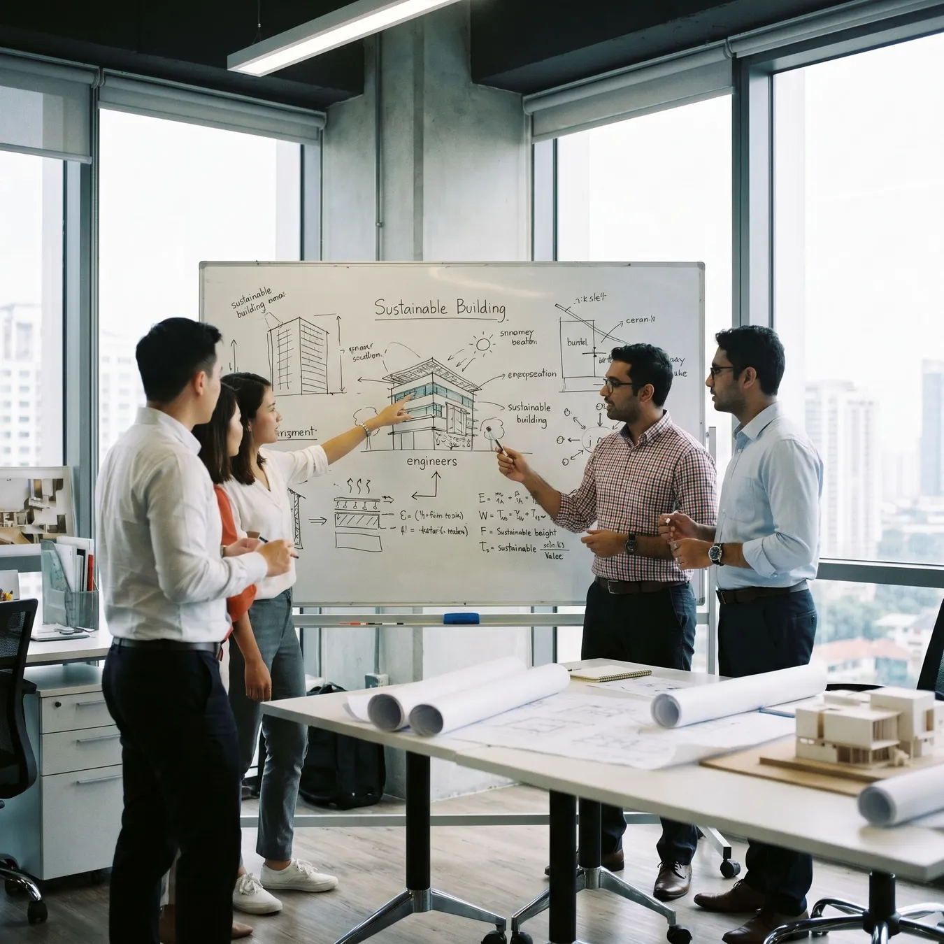 Collaborative system design at Studio 402.