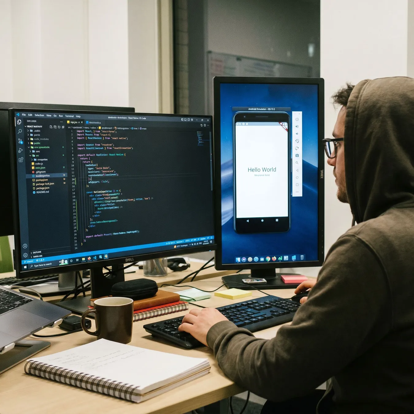 Efficient multi-platform coding environment.