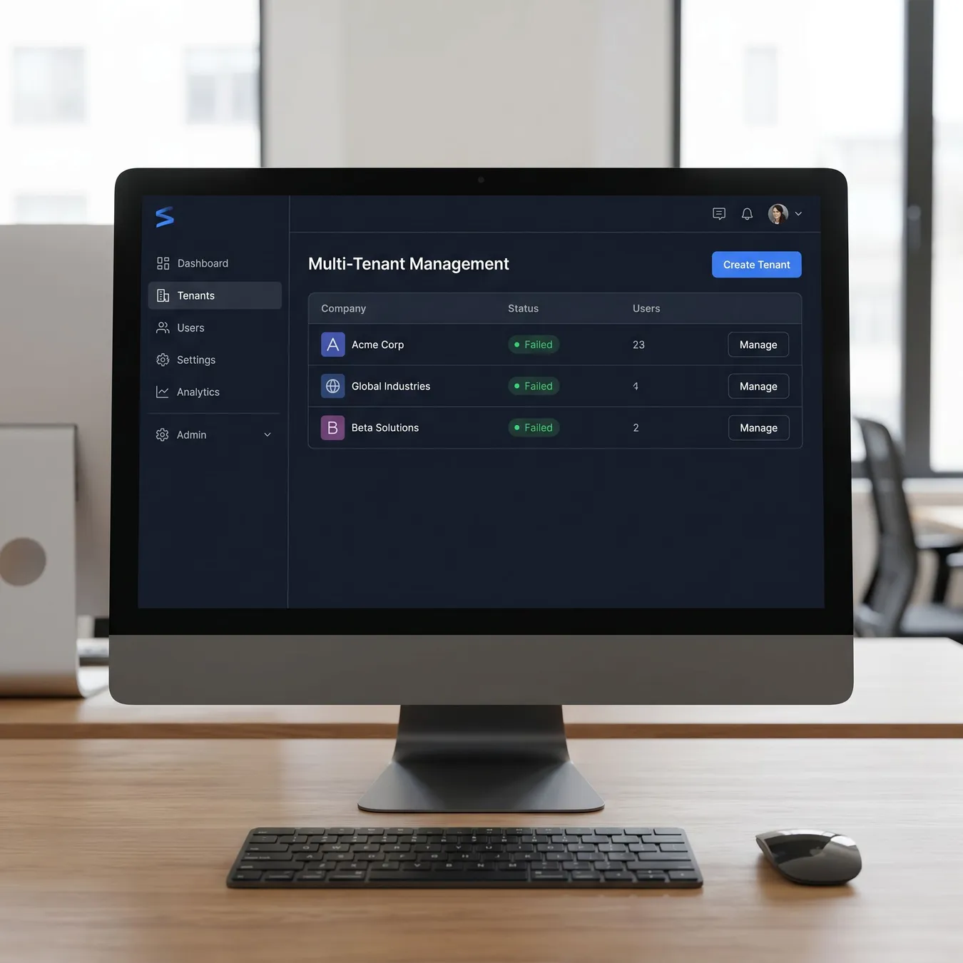 SaaS platforms built for multi-tenant scalability.