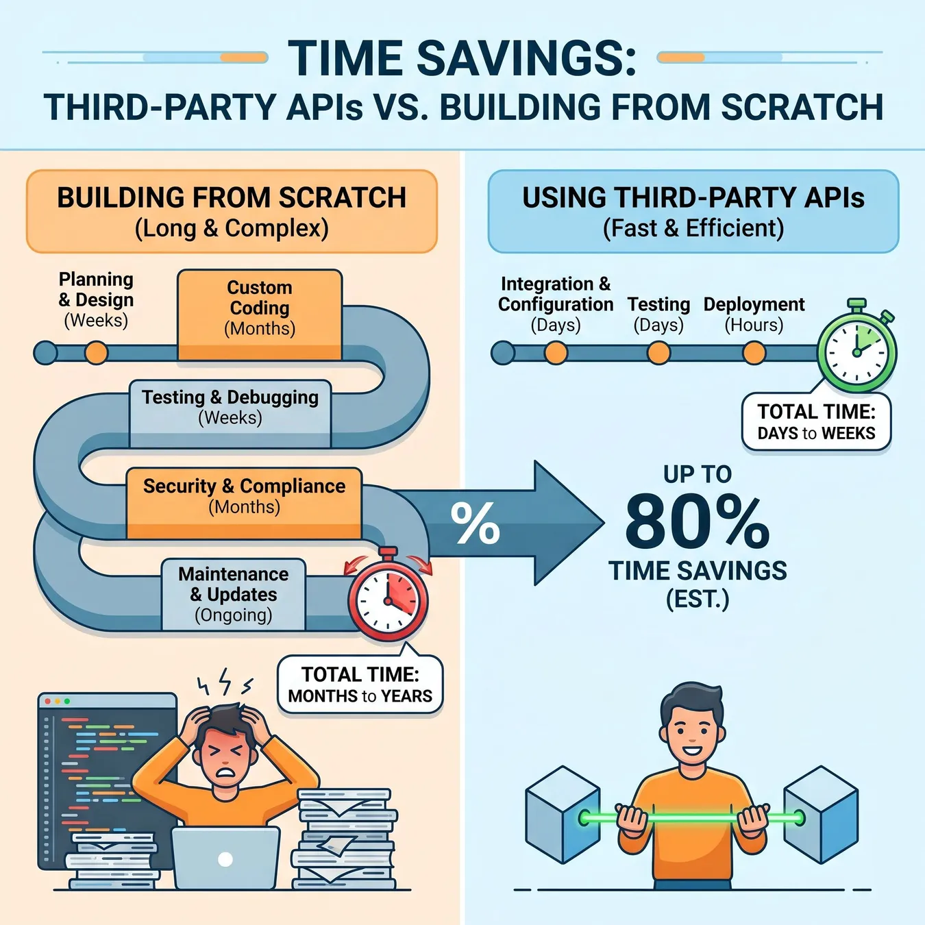 Leveraging existing infrastructure to shorten timelines.