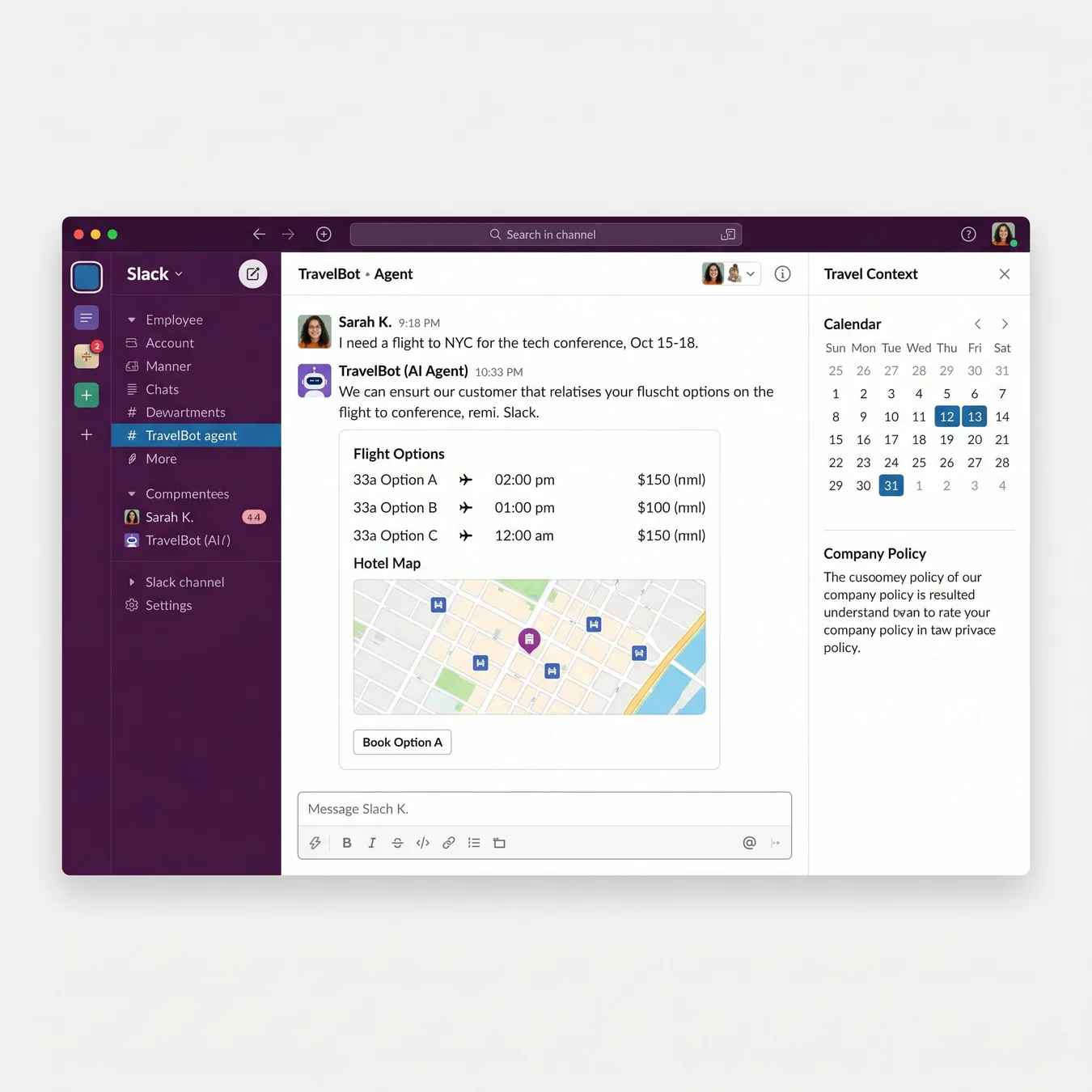 Slack-based AI integration.