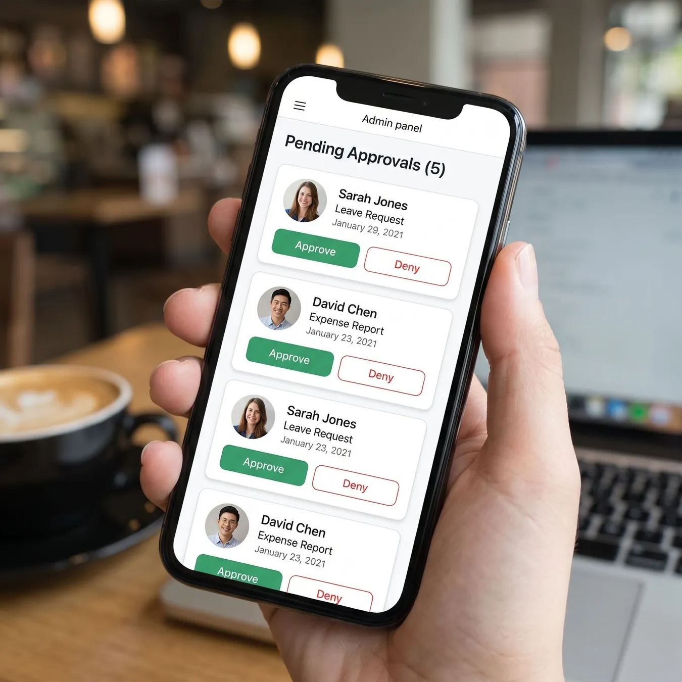 On-the-go operational management.